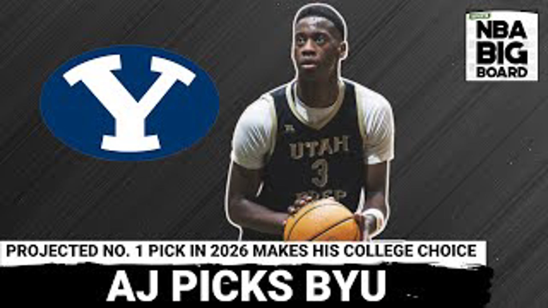 In the latest episode of the Locked On NBA Big Board Podcast, Rafael Barlowe and Krysten Peek dive into the surprising decision by AJ Dybantsa to commit to BYU.