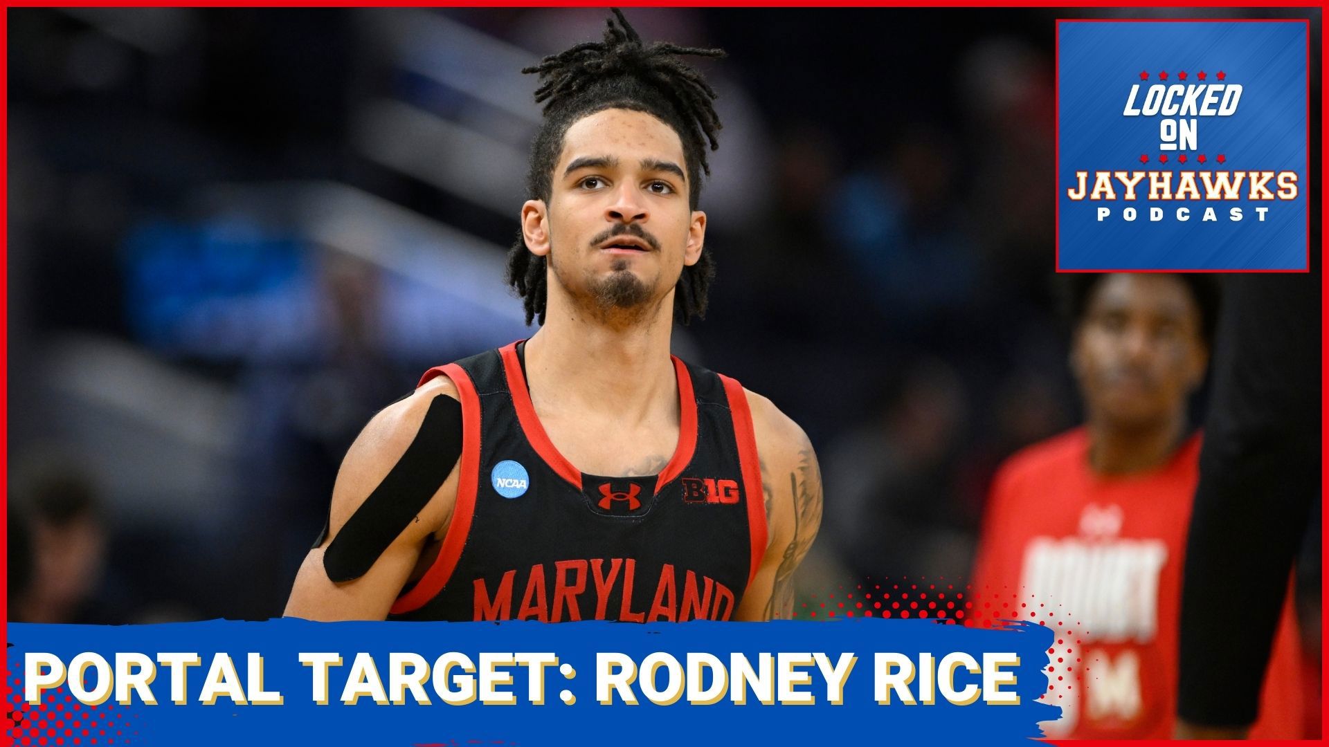 Could Rodney Rice be the Kansas Jayhawks' missing piece? The KU basketball team is eyeing Rice, a standout guard from Maryland, as an ideal fit with Darryn Peterson