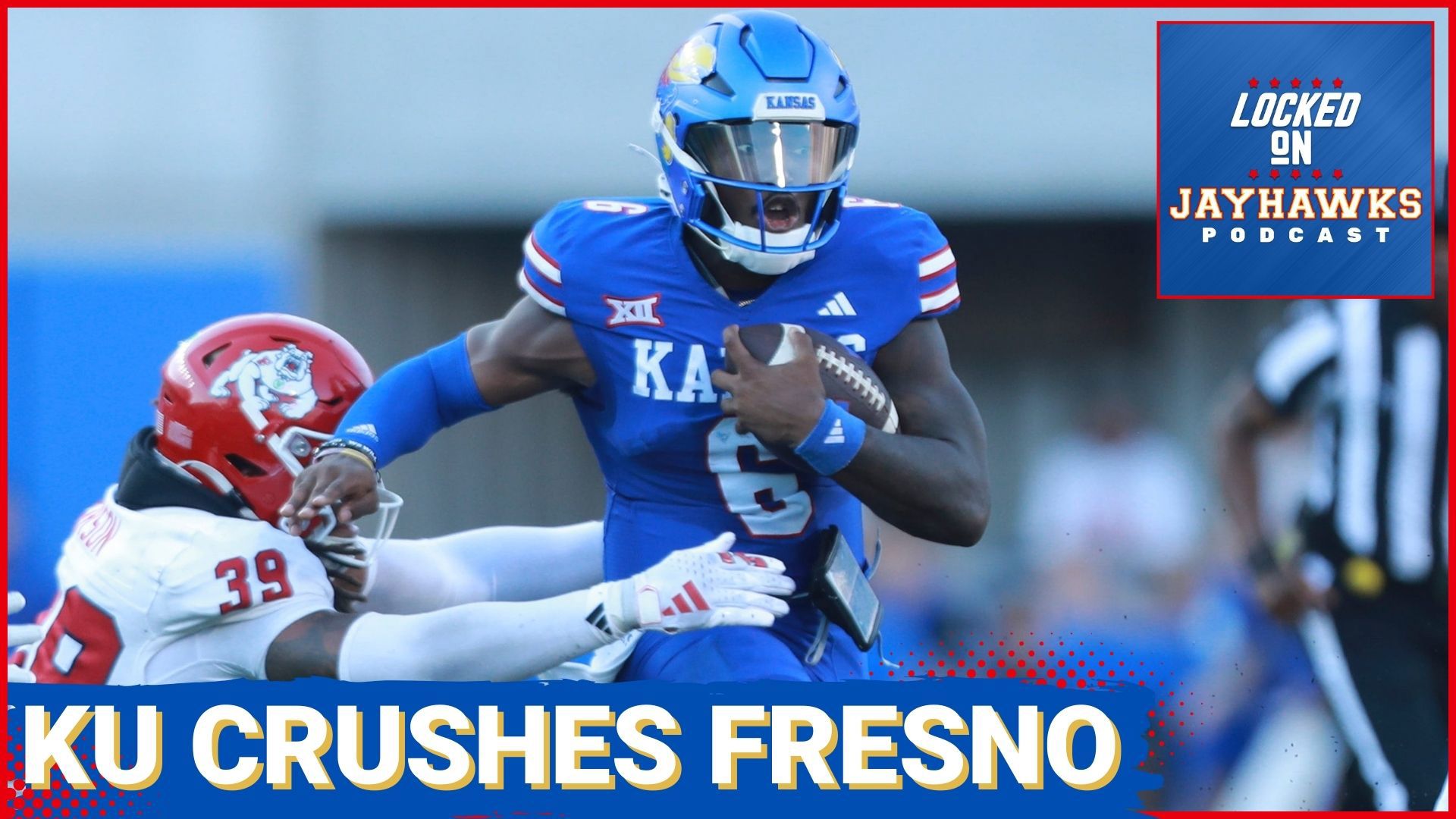 Kansas Jayhawks football crushes the Fresno State Bulldogs with dominant 31-7 victory. Is this the start of a breakout season for KU and Lance Leipold?