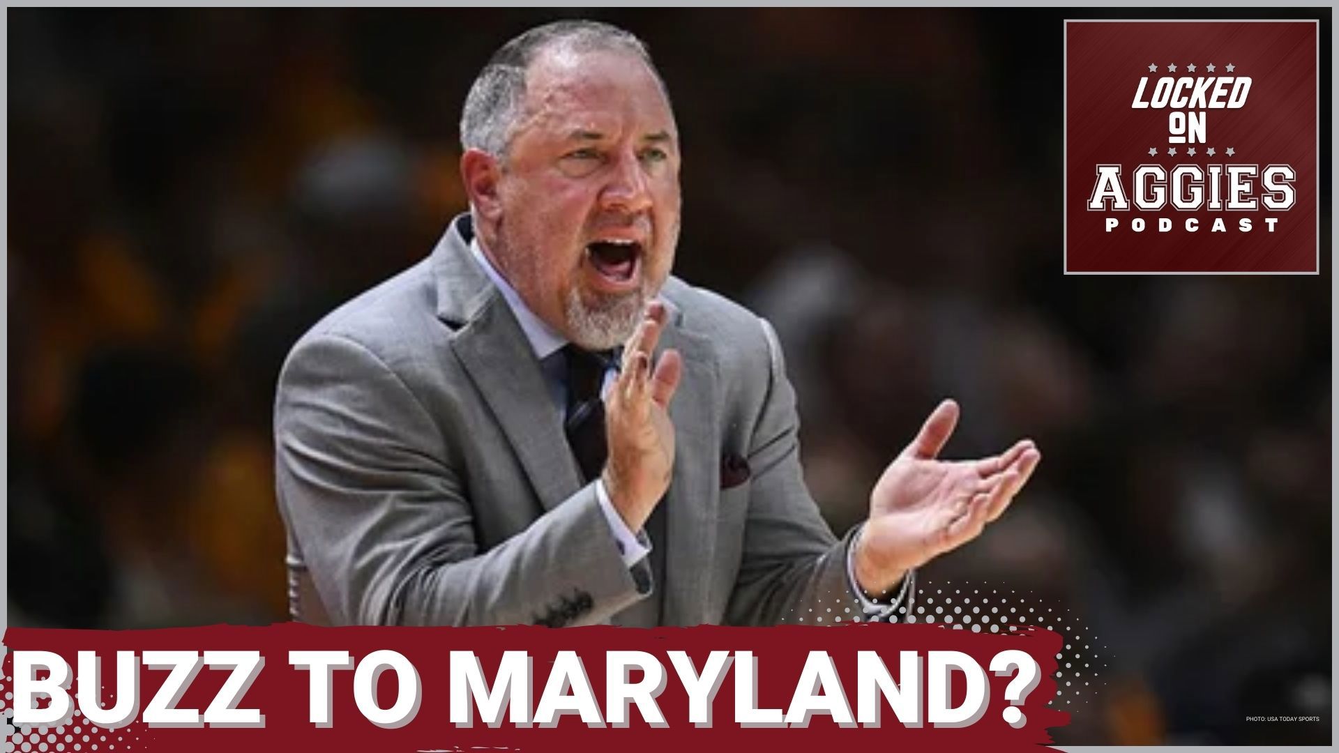 On today's episode of the Locken On Aggies Podcast, host Andrew Stefaniak breaks down how Texas A&M Basketball coach Buzz Williams might go to Maryland