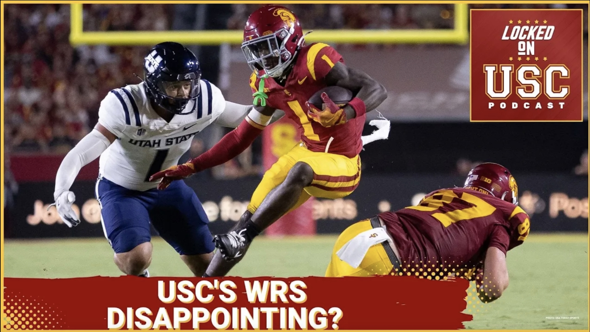 Everyone will agree, the USC WR room is wanted and the best position group on the offensive side of the ball. However, so far the group has only produced 2 TDs