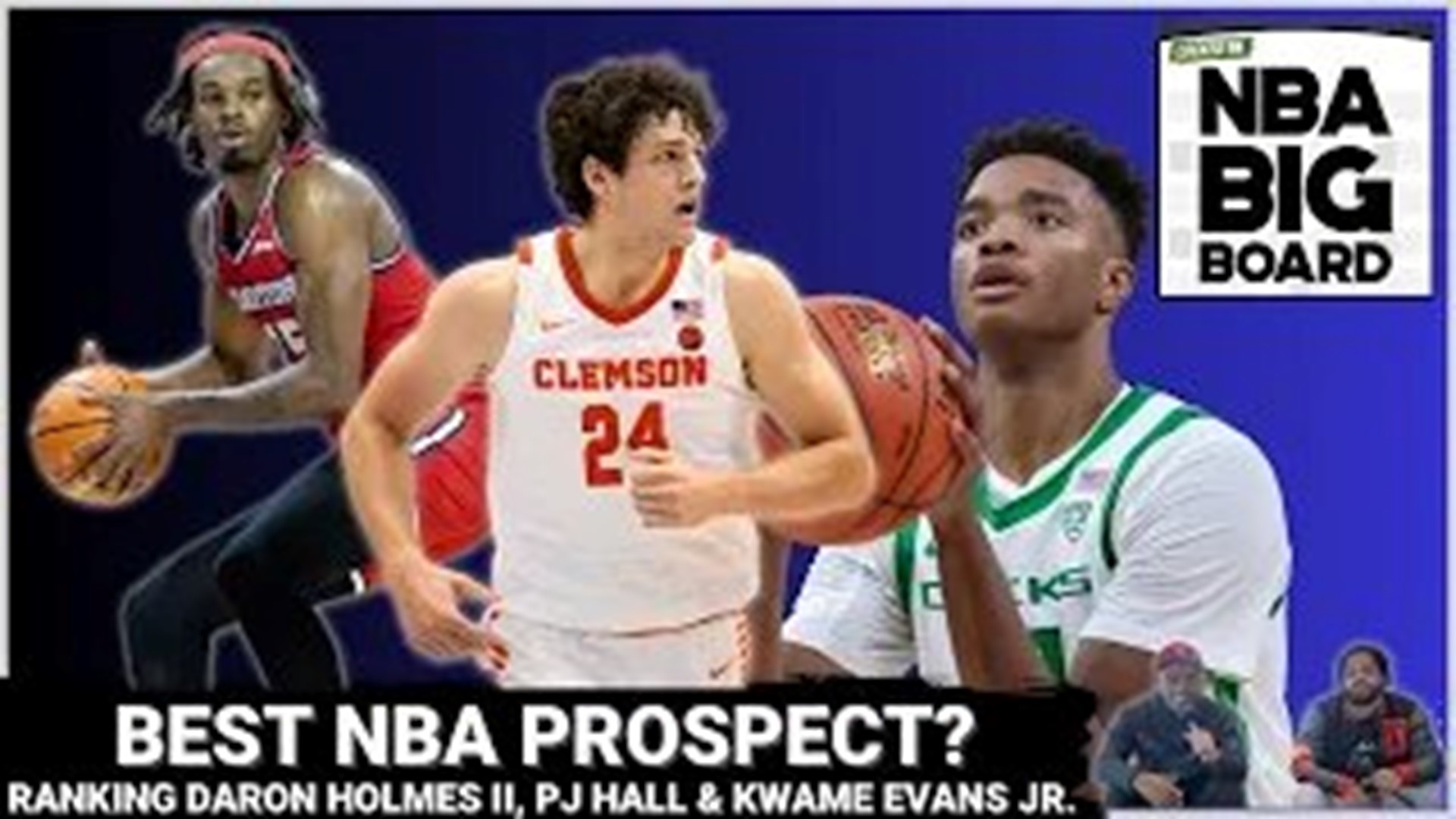 In this episode of the NBA Big Board podcast, Rafael and James Barlowe trade opinions on three bigs with 3 different playing styles who are potential first rounder.