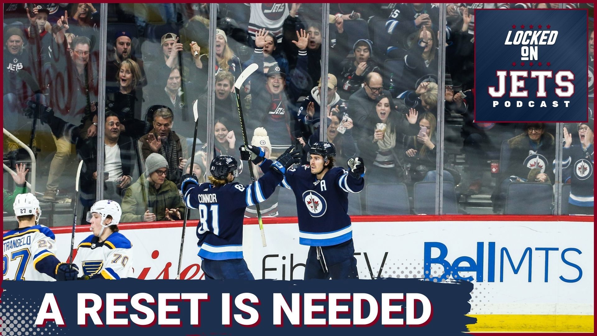 The series between the St. Louis Blues and Winnipeg Jets has landed squarely in tied territory. With just a few games remaining, it is now a best-of-three.