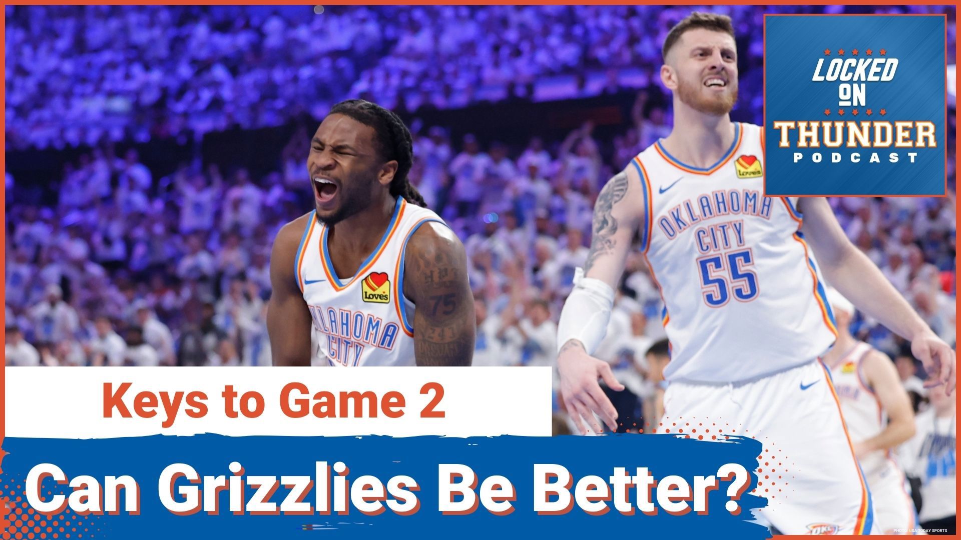 How Much BETTER Can The Grizzlies Play, Keys to Game 2 For OKC Thunder