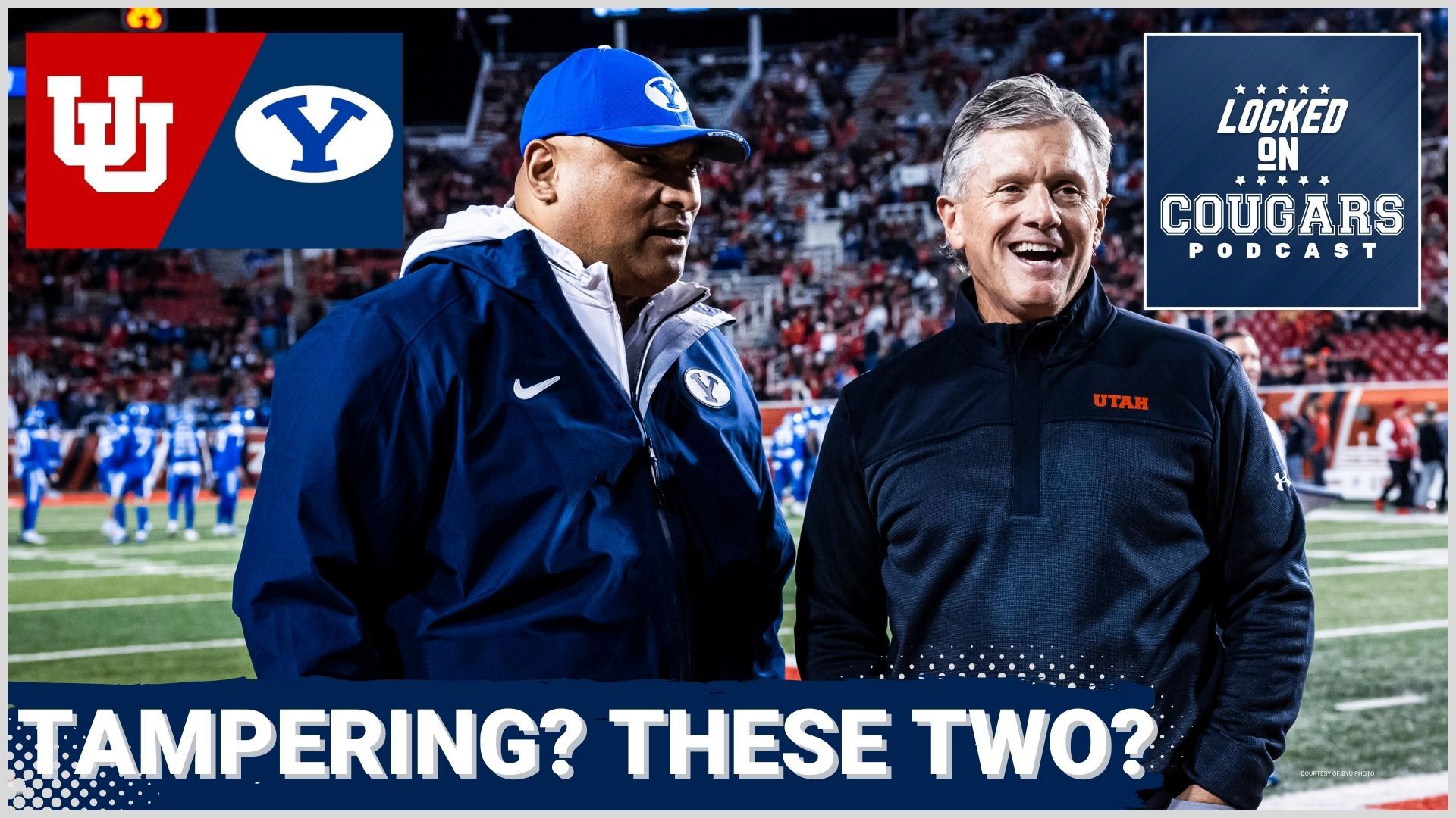 The rivalry between BYU & Utah is heating up, with "tampering" allegations adding fuel to the fire. This podcast episode dives into the complex dynamic of rivalries.