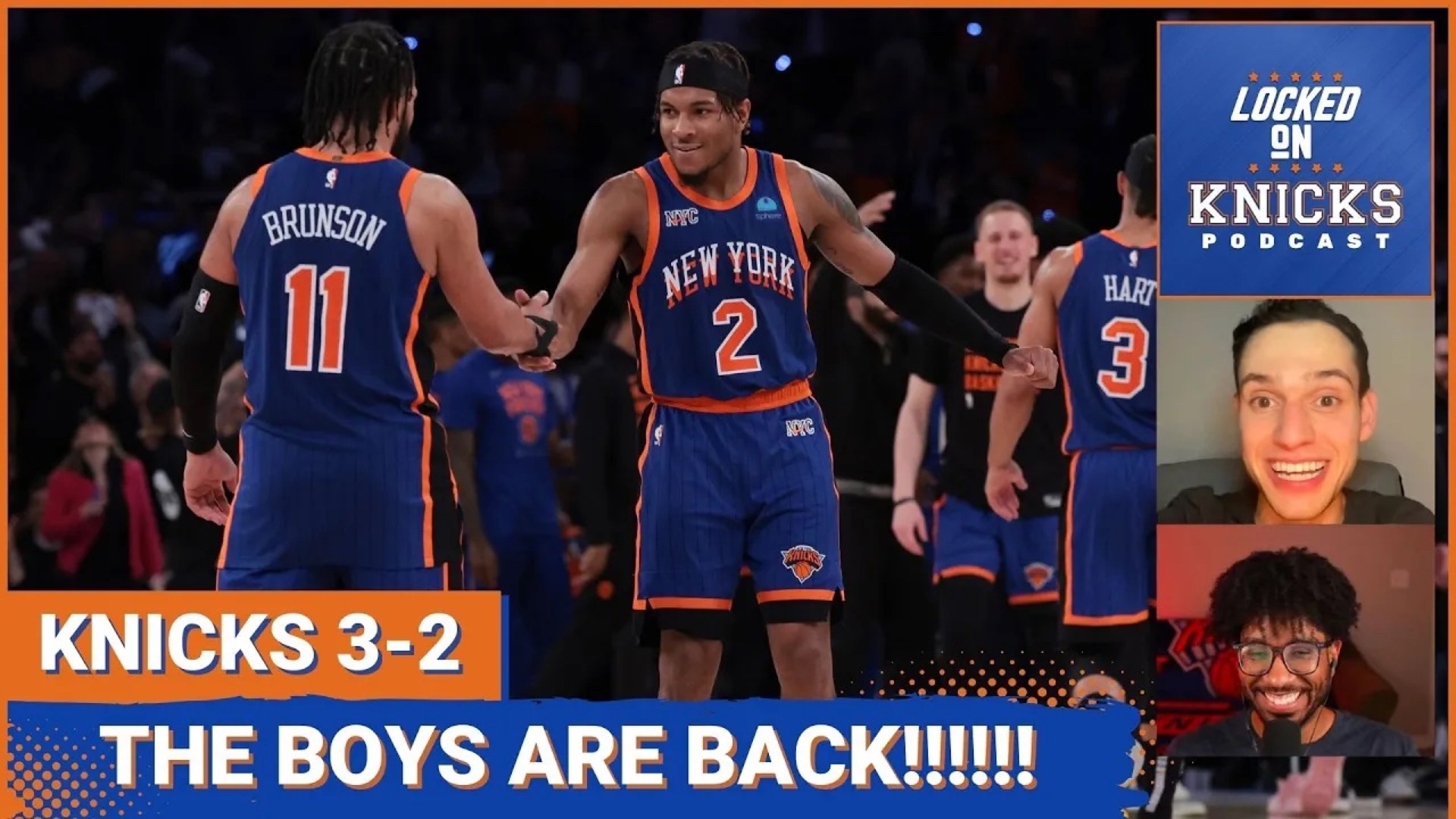 Jalen Brunson is healthy and back to his dominant ways, his teammates found  their energy and the Knicks are one game from the Eastern Conference Finals.