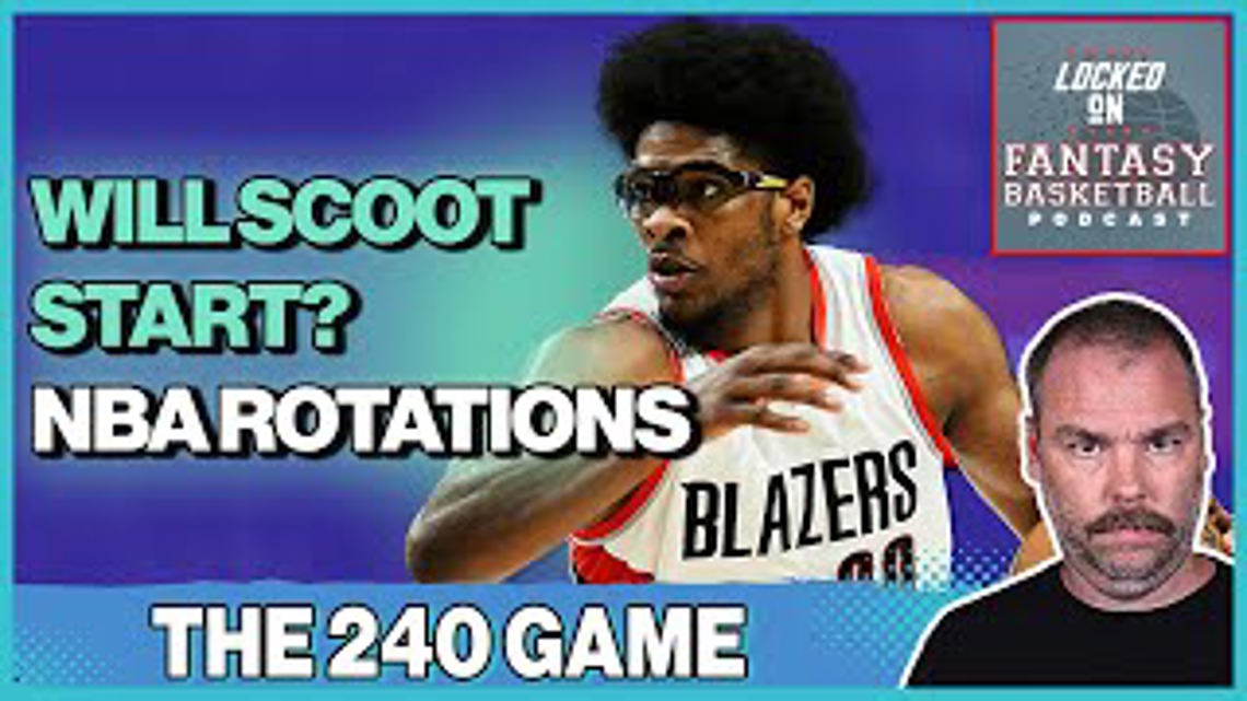 Will Scoot Henderson Start? NBA Rotations Explained Playing The 240