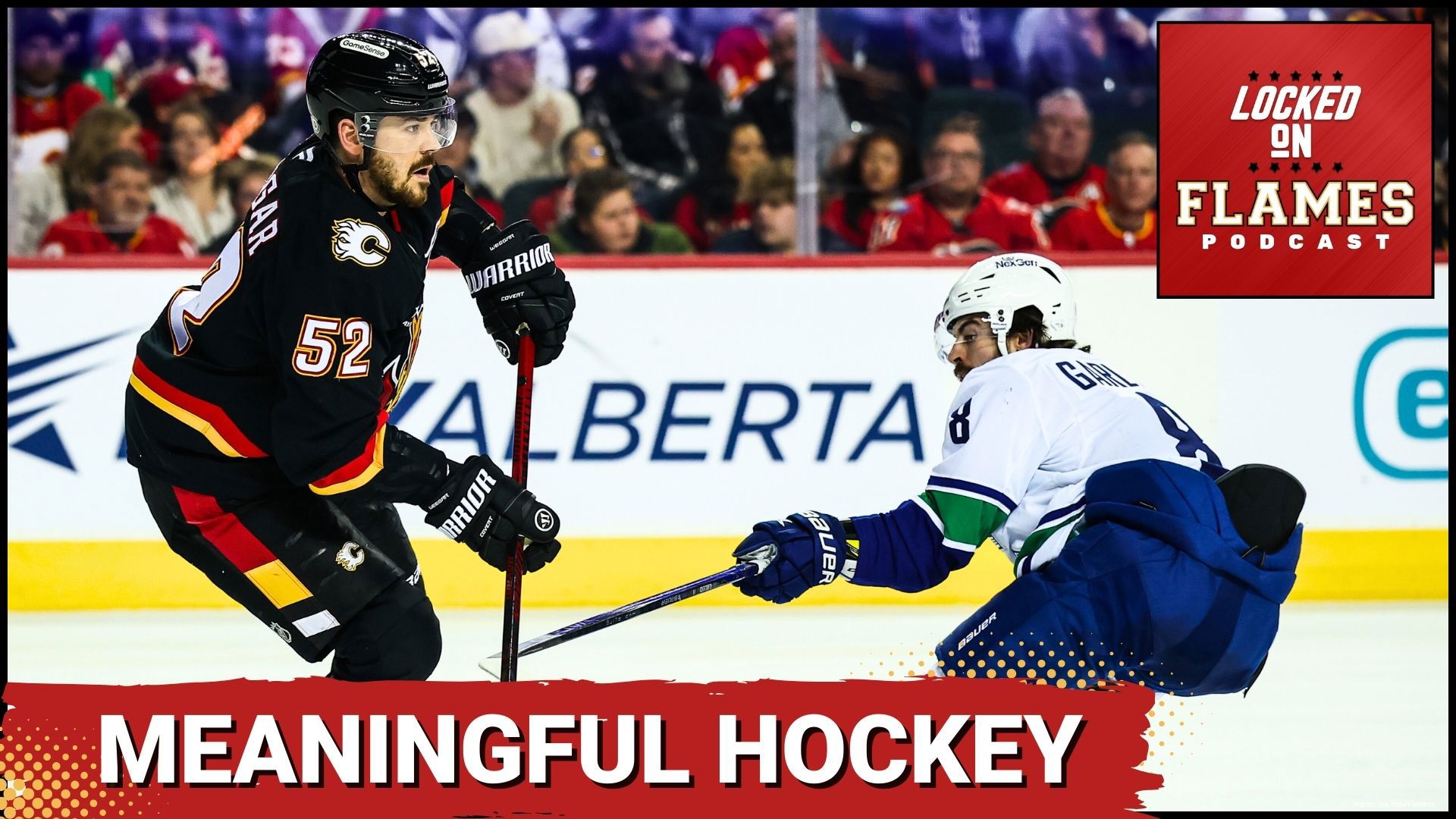 The Calgary Flames faceoff against the Vancouver Canucks faceoff Wednesday night. Mackenzie Weegar called this the "most important game of the season."