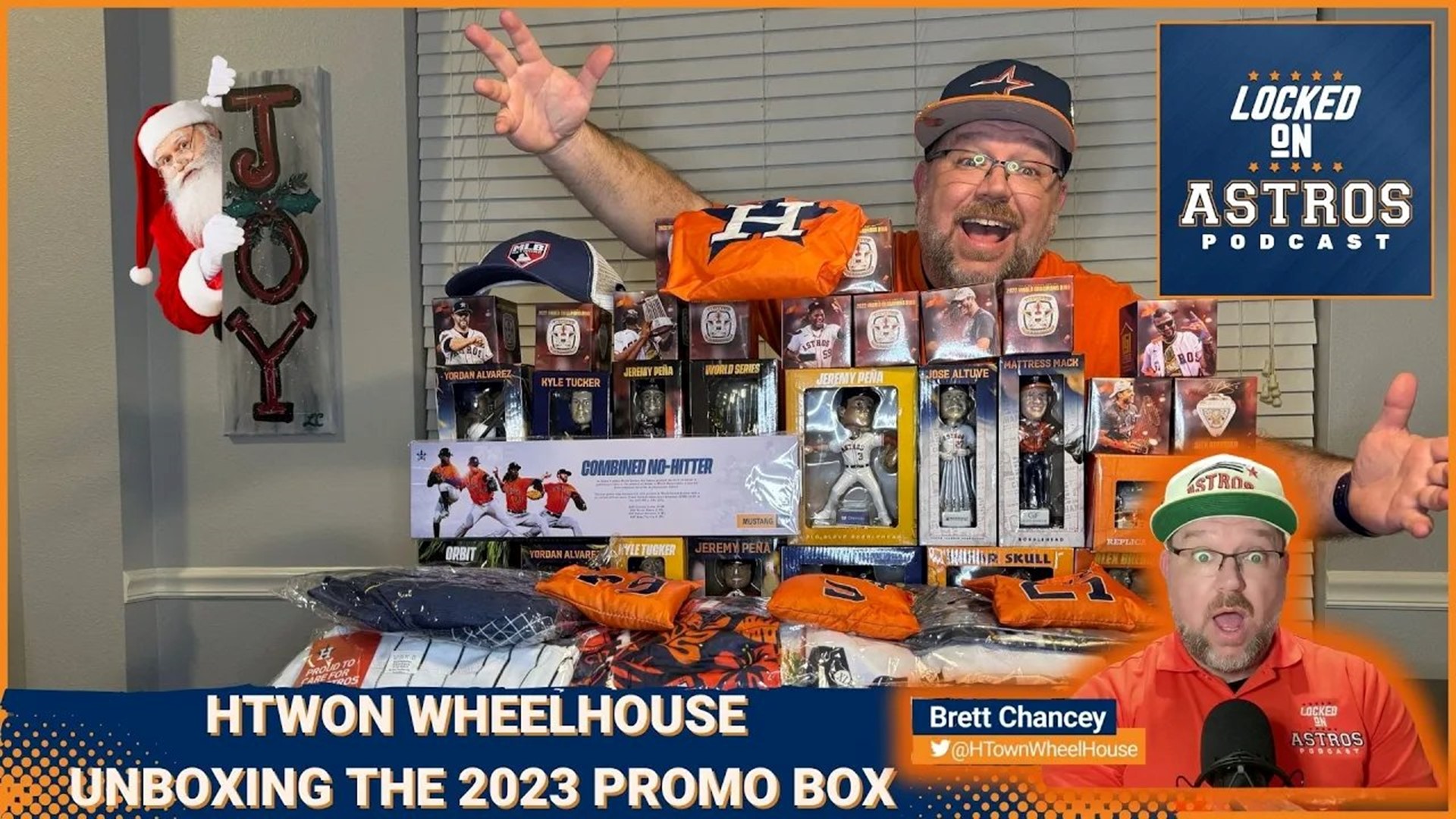 Htown Wheelhouse Unboxing his promo box from the 2023 season!