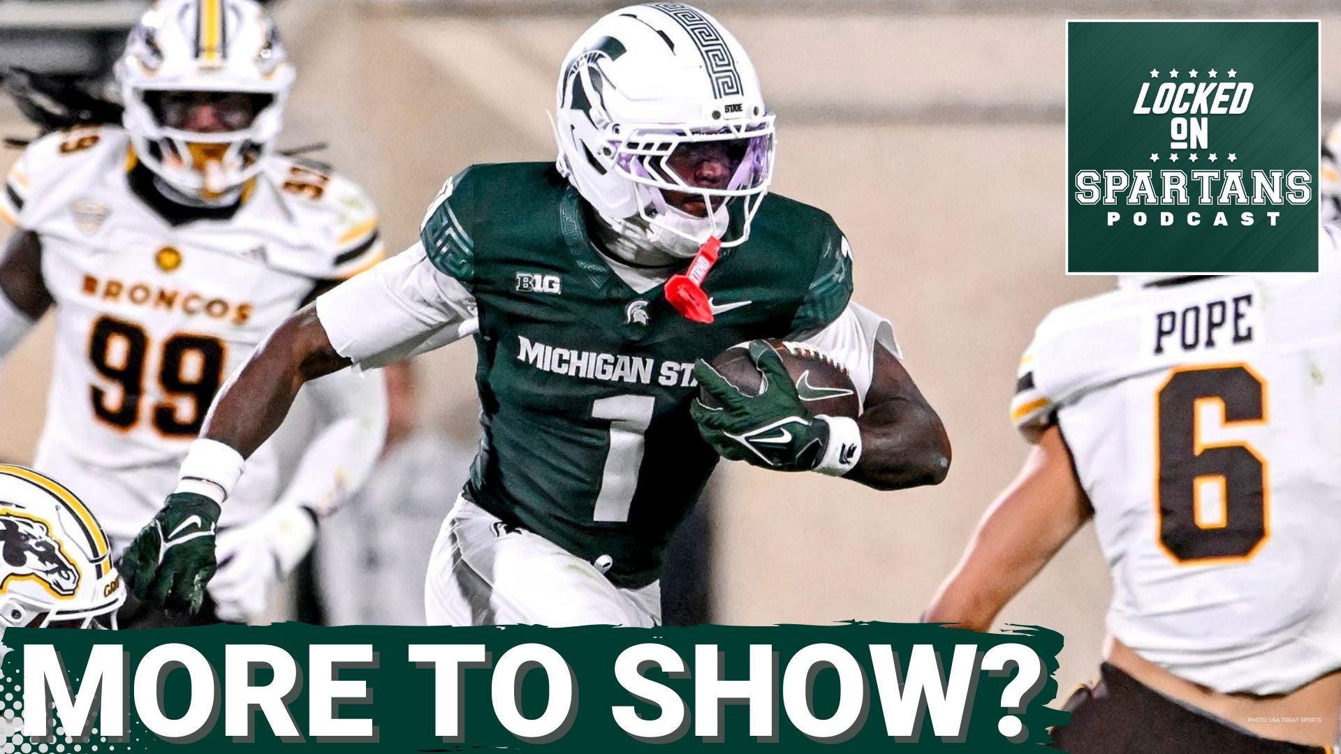 Michigan State Spartans football stuns Western Michigan with impressive run game. Is a bowl game on the horizon for the Spartans?
