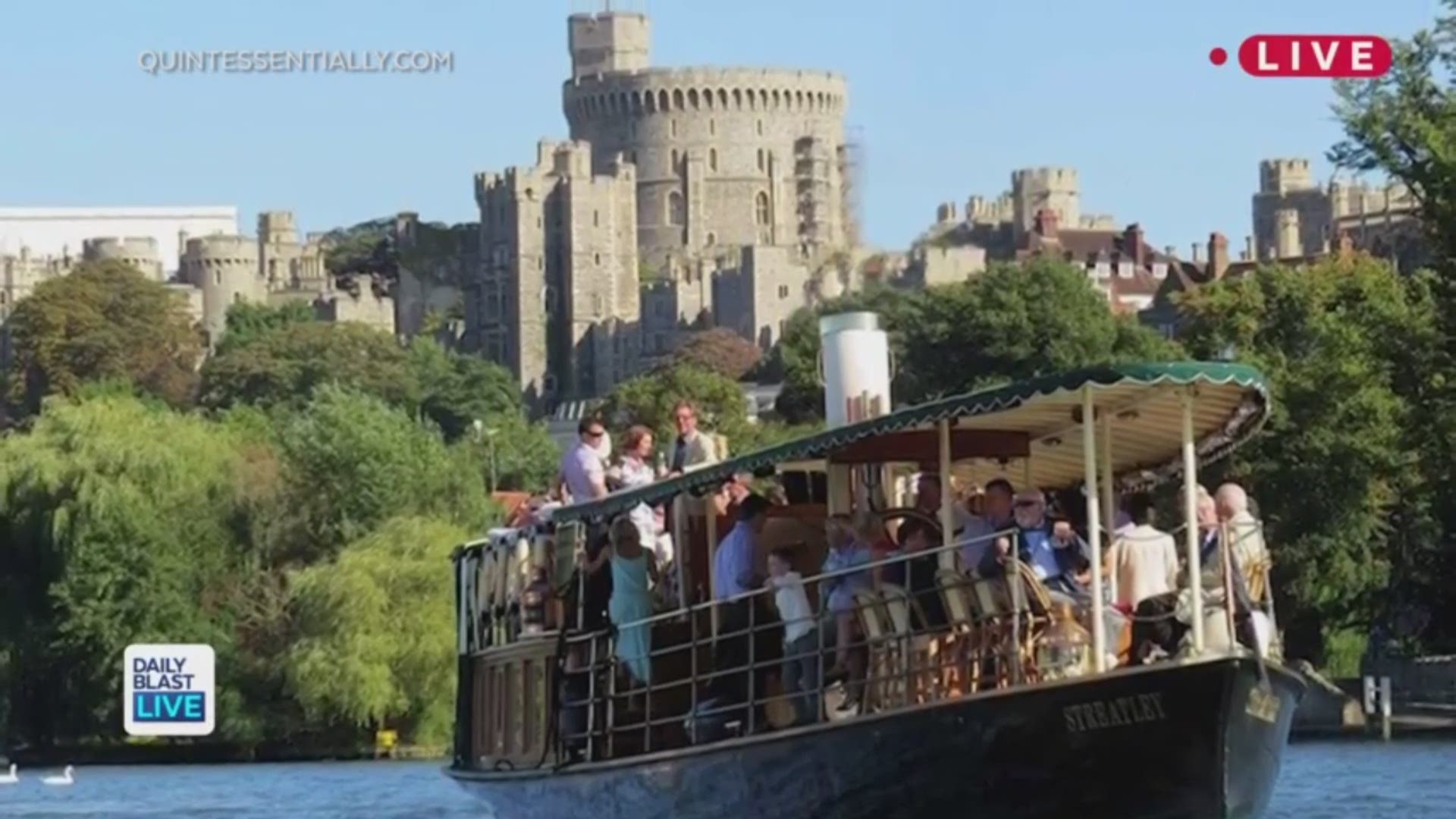 Didn't get an invite to the royal wedding? Let that wash away on a booze cruise! The British Concierge Company "Quintessentially" is offering one lucky person, and their 50 closest friends, the opportunity to celebrate on the sea. The steamboat will offer