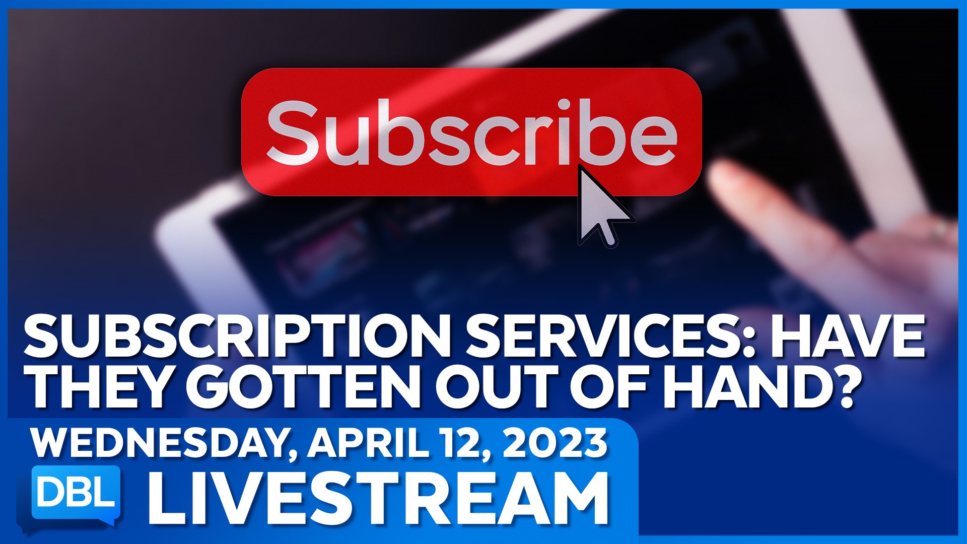 Fed up with subscription services? You're not alone. Tupperware on the brink of collapse. A Texas book ban may prompt a library to close. Patricia Richardson joins.