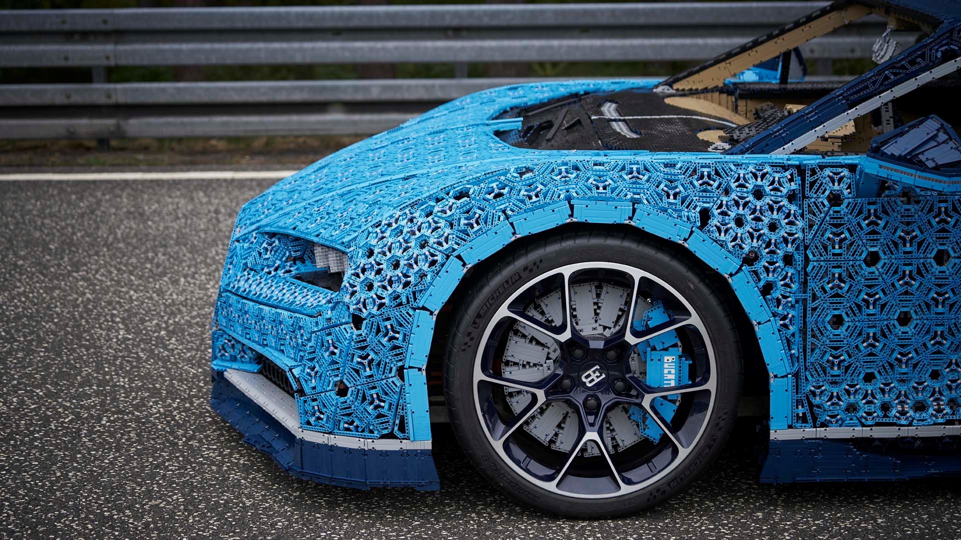 This Life Size Driveable Bugatti Is Made Of Legos