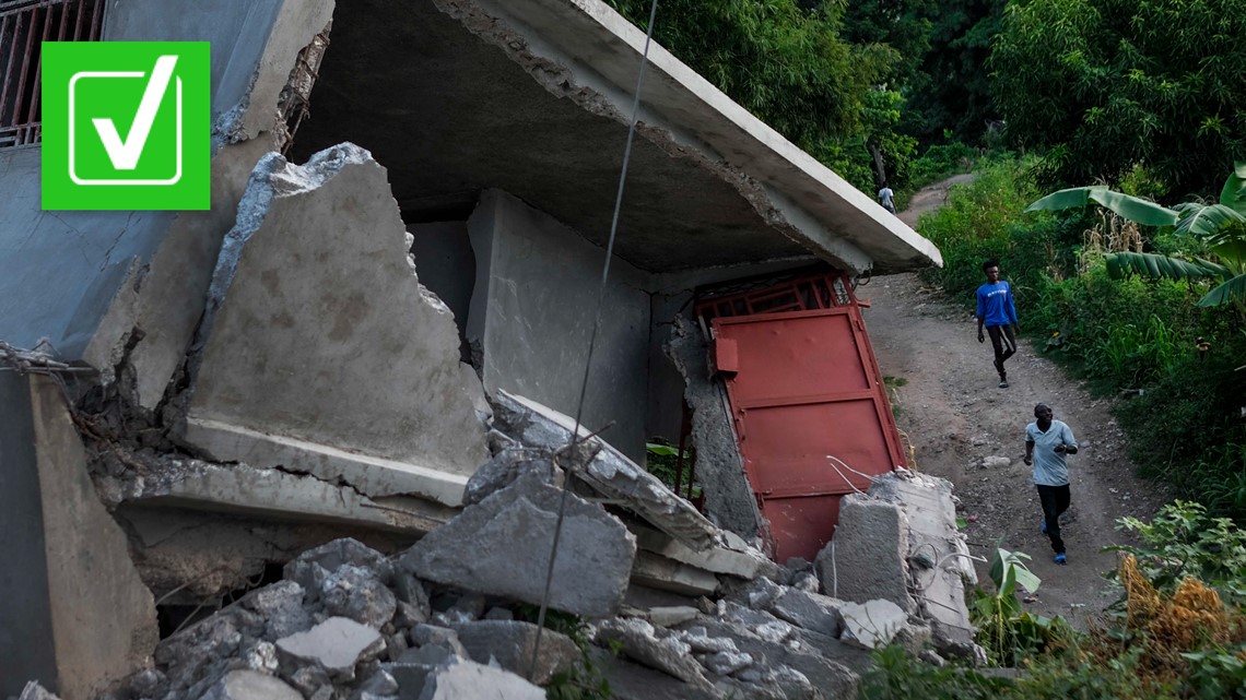 The 2021 Haiti earthquake is twice as powerful as the catastrophic 2010 earthquake