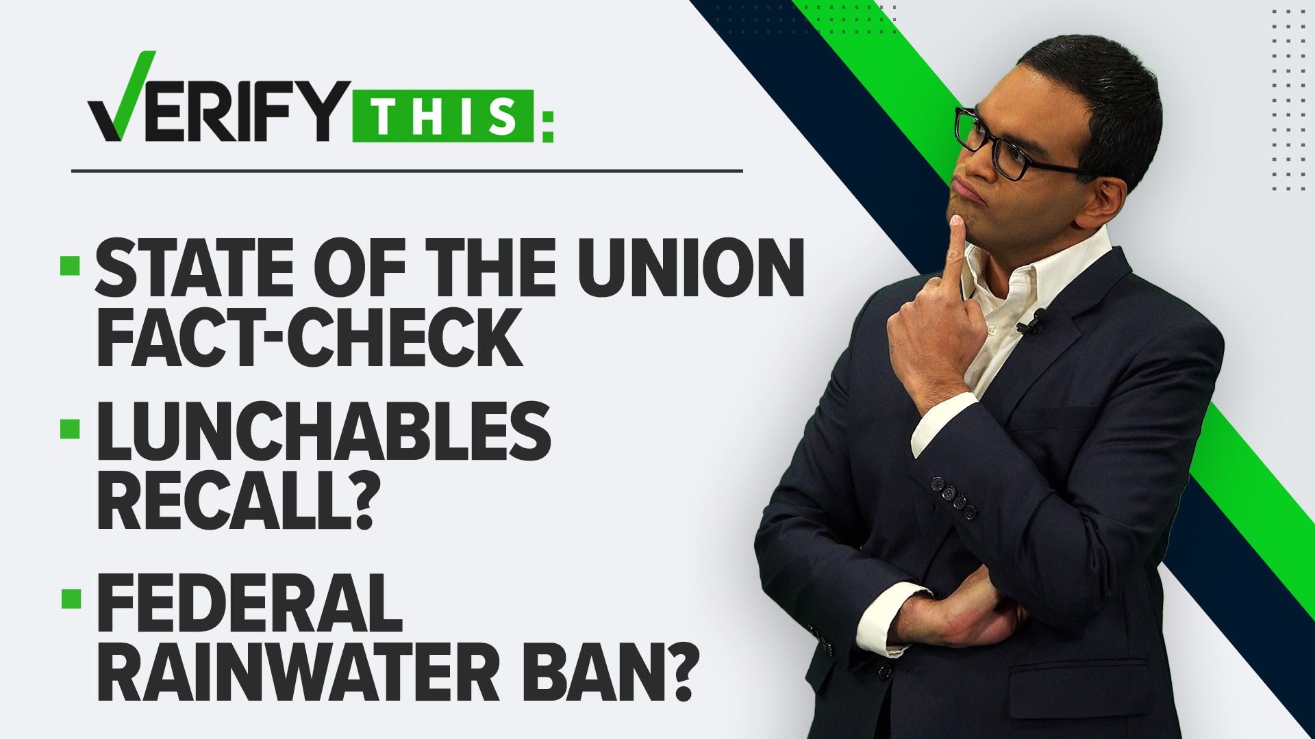 Answering your questions on the Super Bowl coin toss and chances of losing, uninsurable cars, the State of the Union, a Lunchables recall and more.