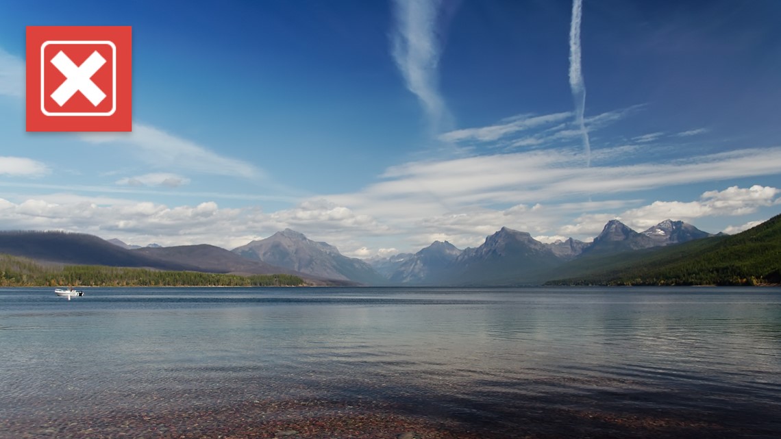 Viral tweet incorrectly identifies clearest lake in the world