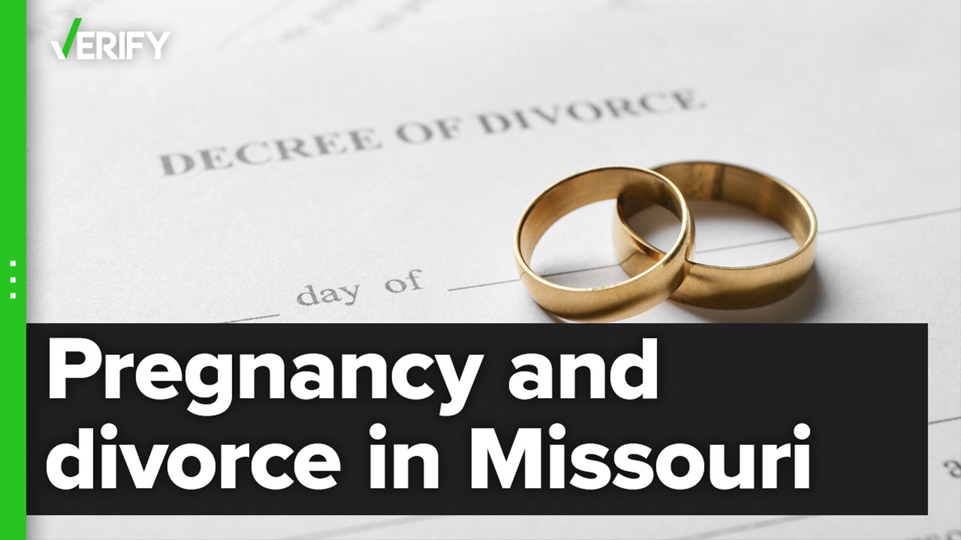 A divorce cannot be legally finalized in Missouri if the wife is pregnant, but spouses can still file for divorce and begin certain aspects of the divorce process.