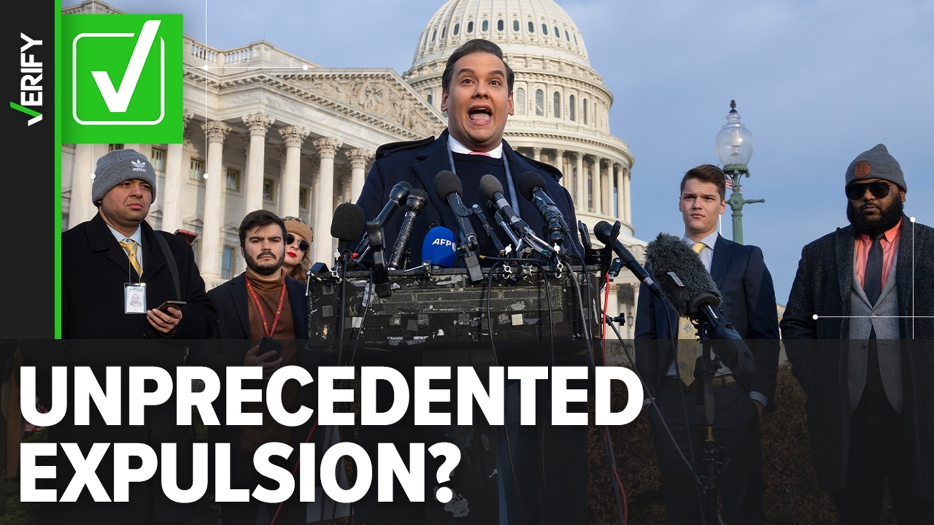 Republican Congressman George Santos has been expelled. In a rare move, his colleagues in the House voted 311 to 114 to remove him from office.