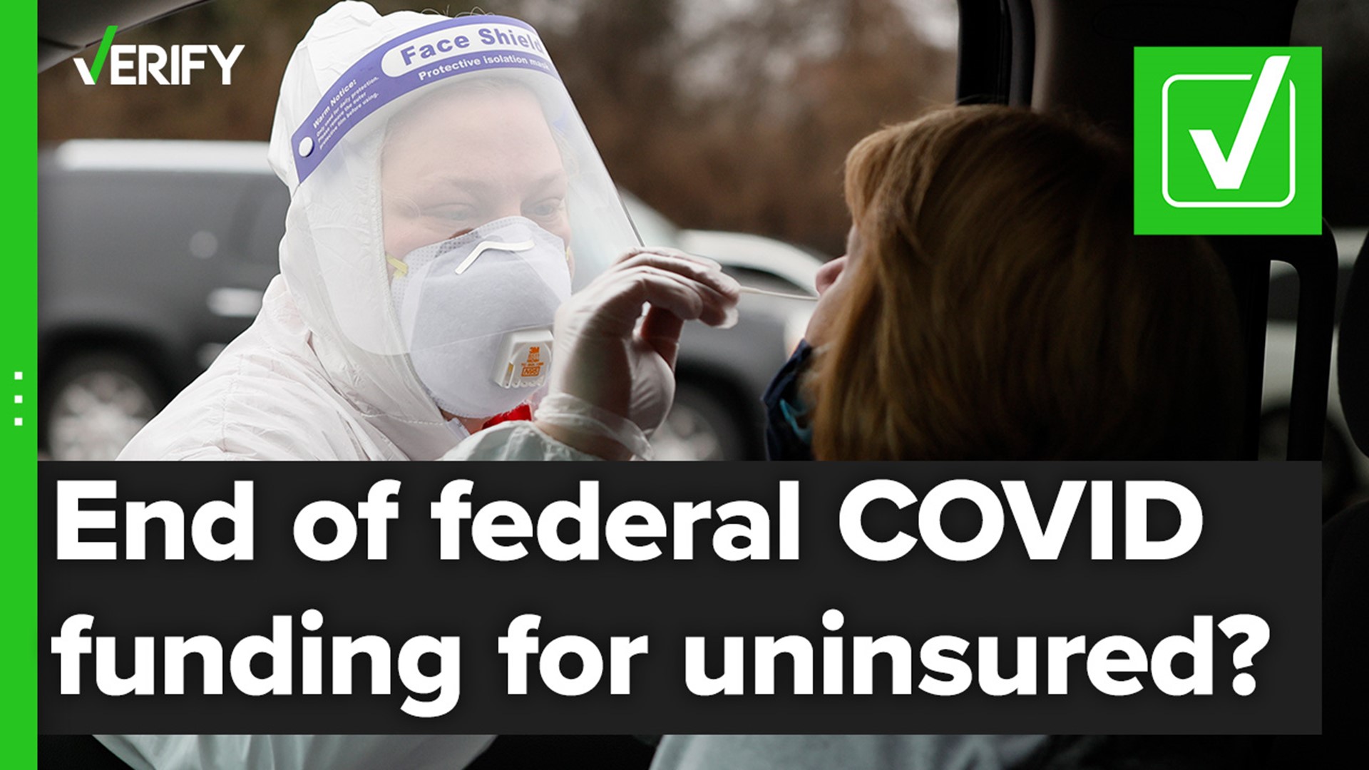 A federal program that reimburses providers has already stopped accepting claims for COVID-19 testing and treatment for uninsured Americans.