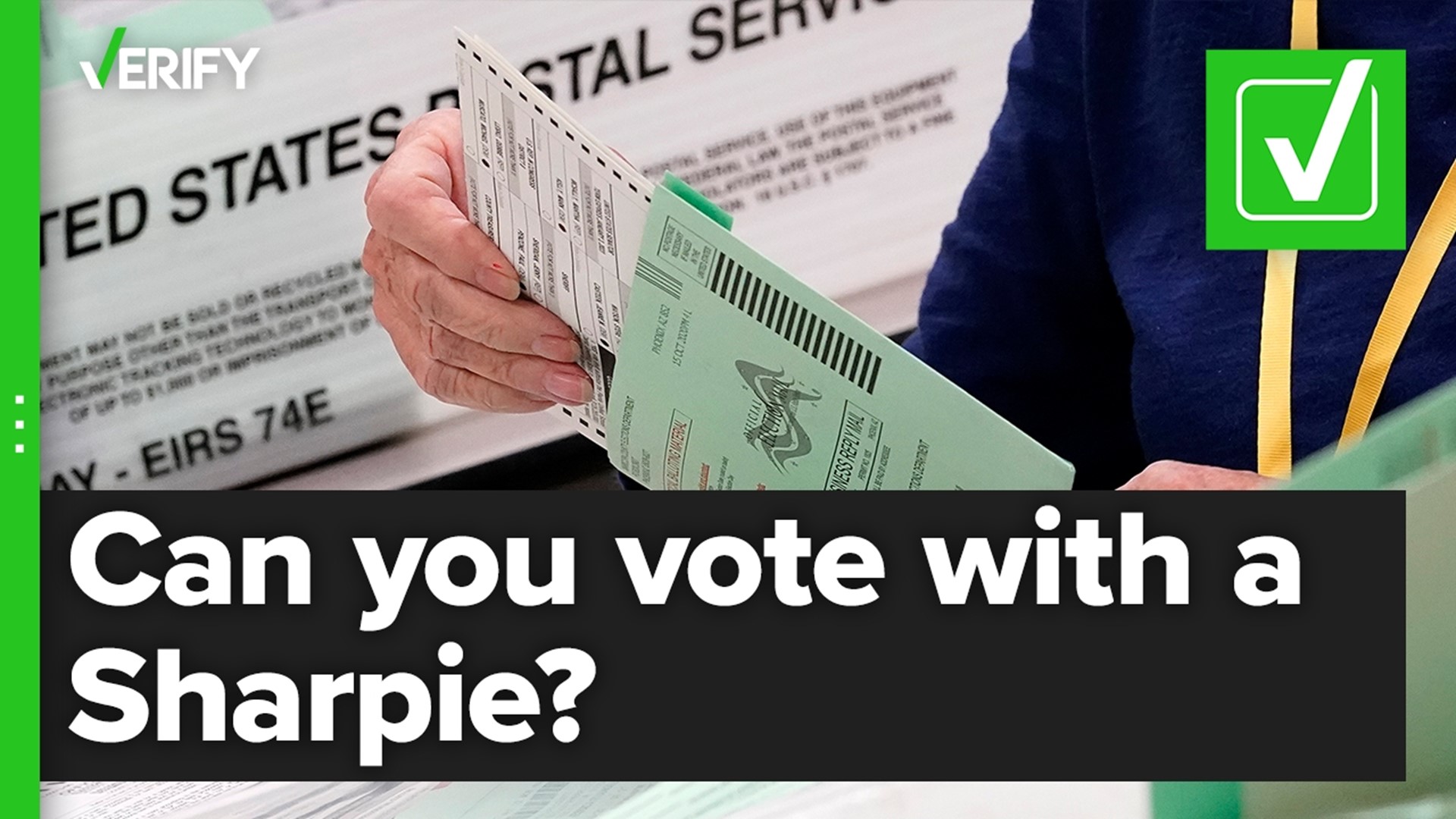 Elections officials say ballots are designed to prevent issues from ink bleeding, and that Sharpies are often preferred because they dry faster than ballpoint pens.