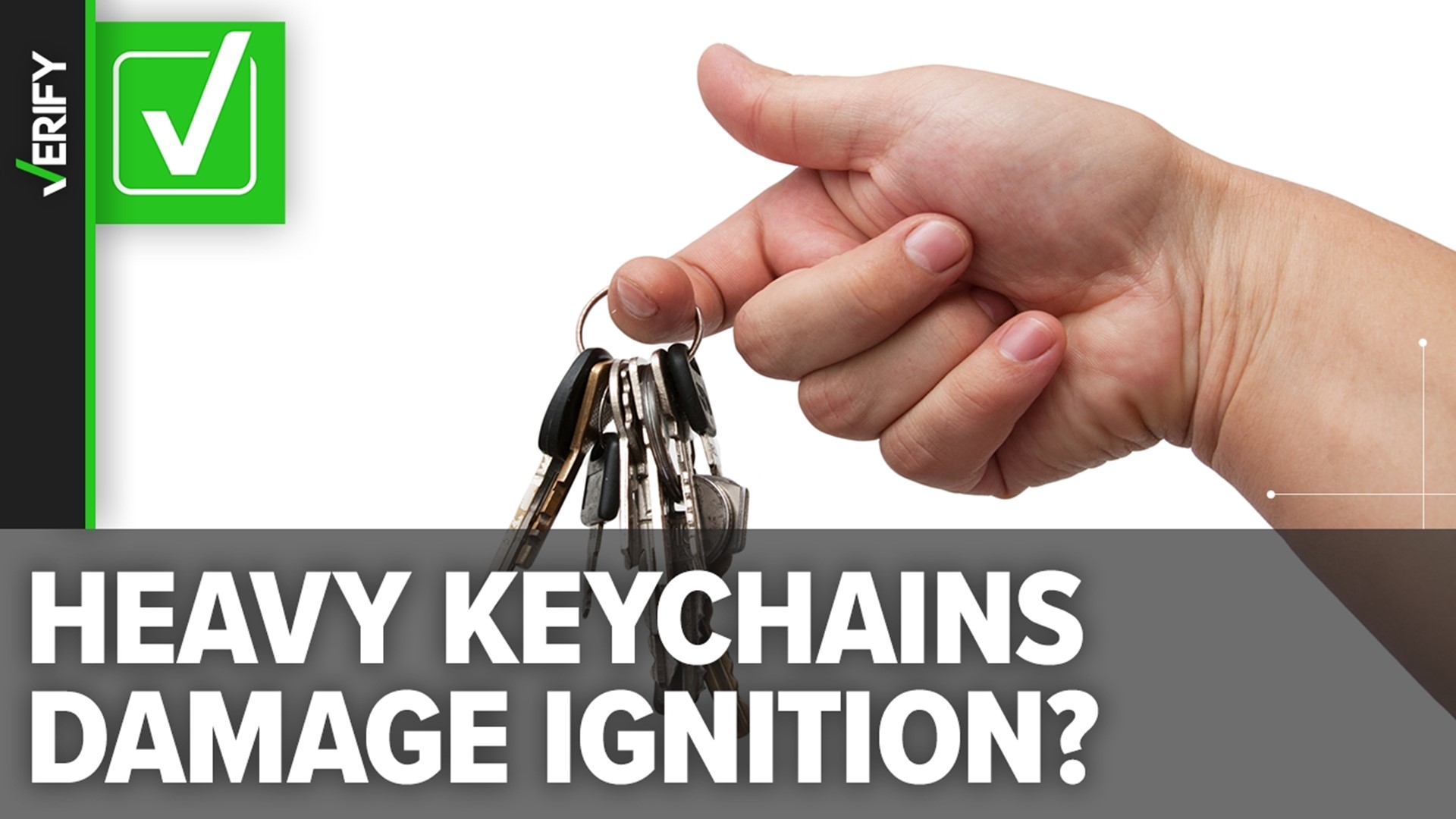 Several social media posts claim having a heavy keychain can damage your car’s ignition. A VERIFY reader reached out to our team to ask if this is true.