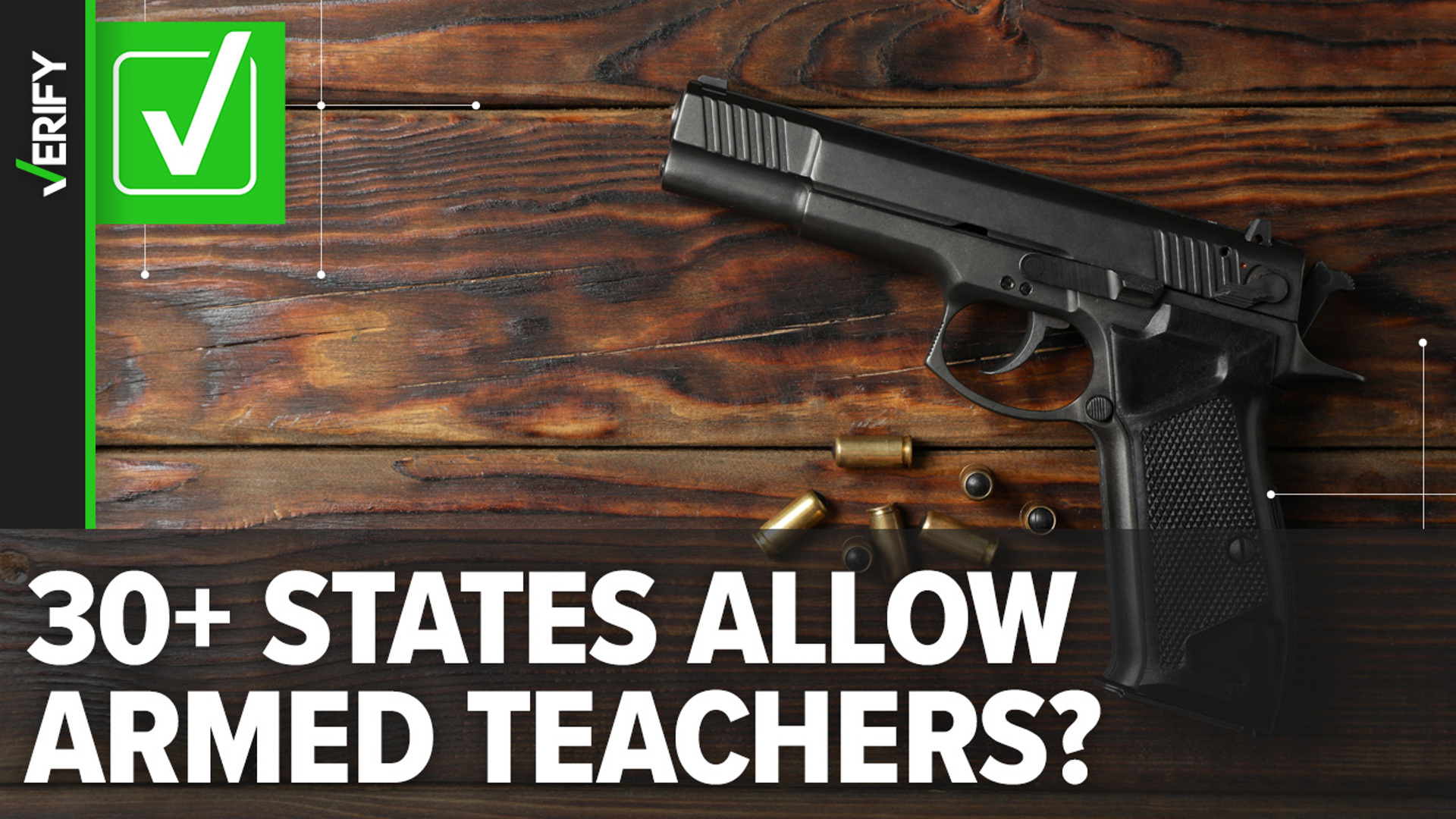 Most states that allow teachers to carry guns give school districts or individual schools the power to decide if they allow weapons.