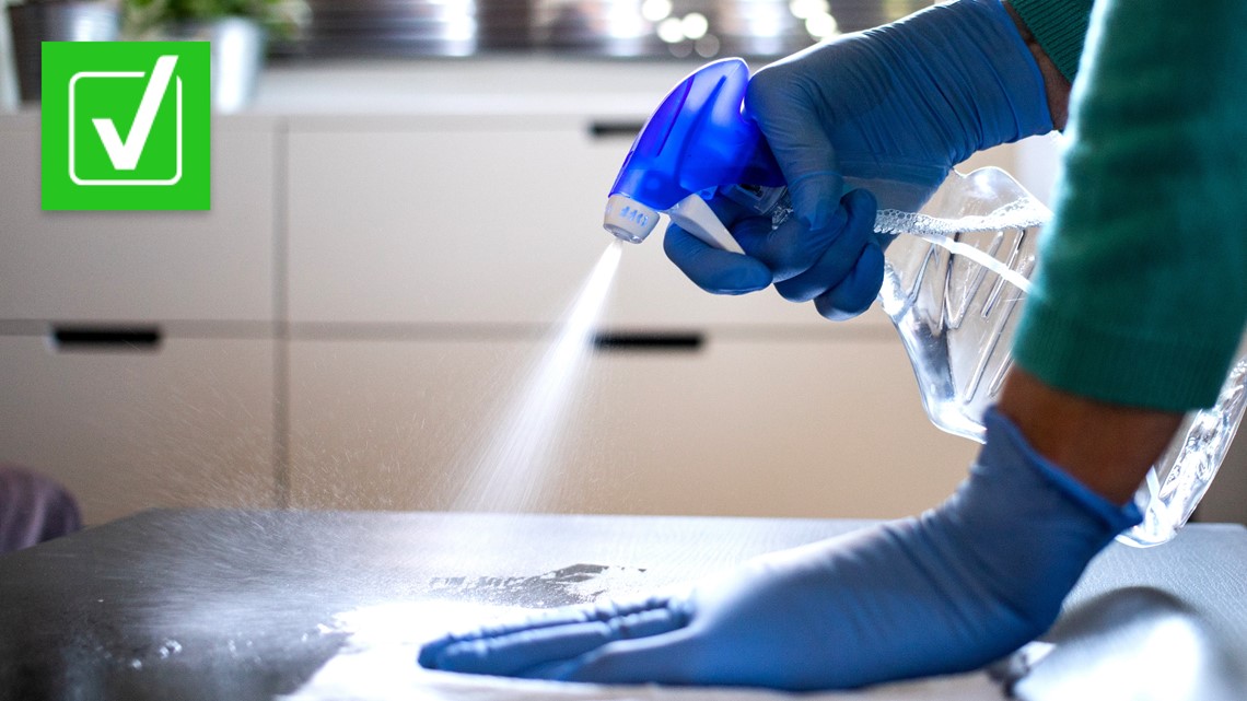 Yes, monkeypox can spread by touching contaminated surfaces, but current risk is low