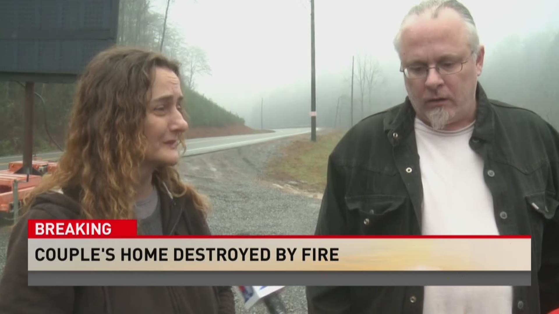 A local couple talks about finding their home destroyed by wildfire. Video from Nov. 29, 2016.