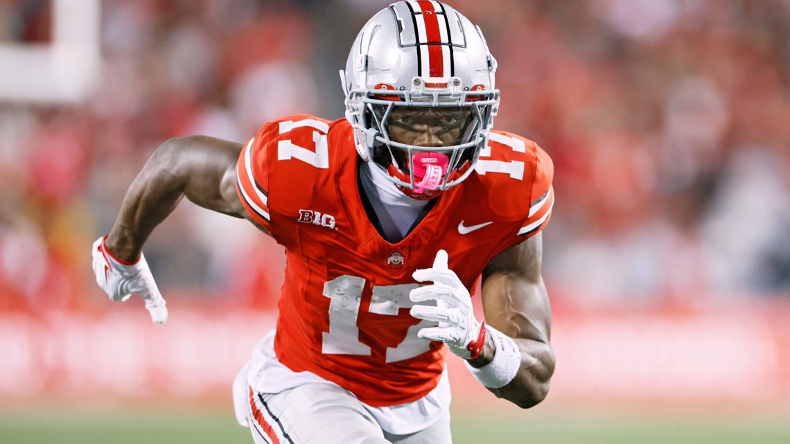 Carnell Tate embraces the idea of becoming the next Ohio State receiver in Washington