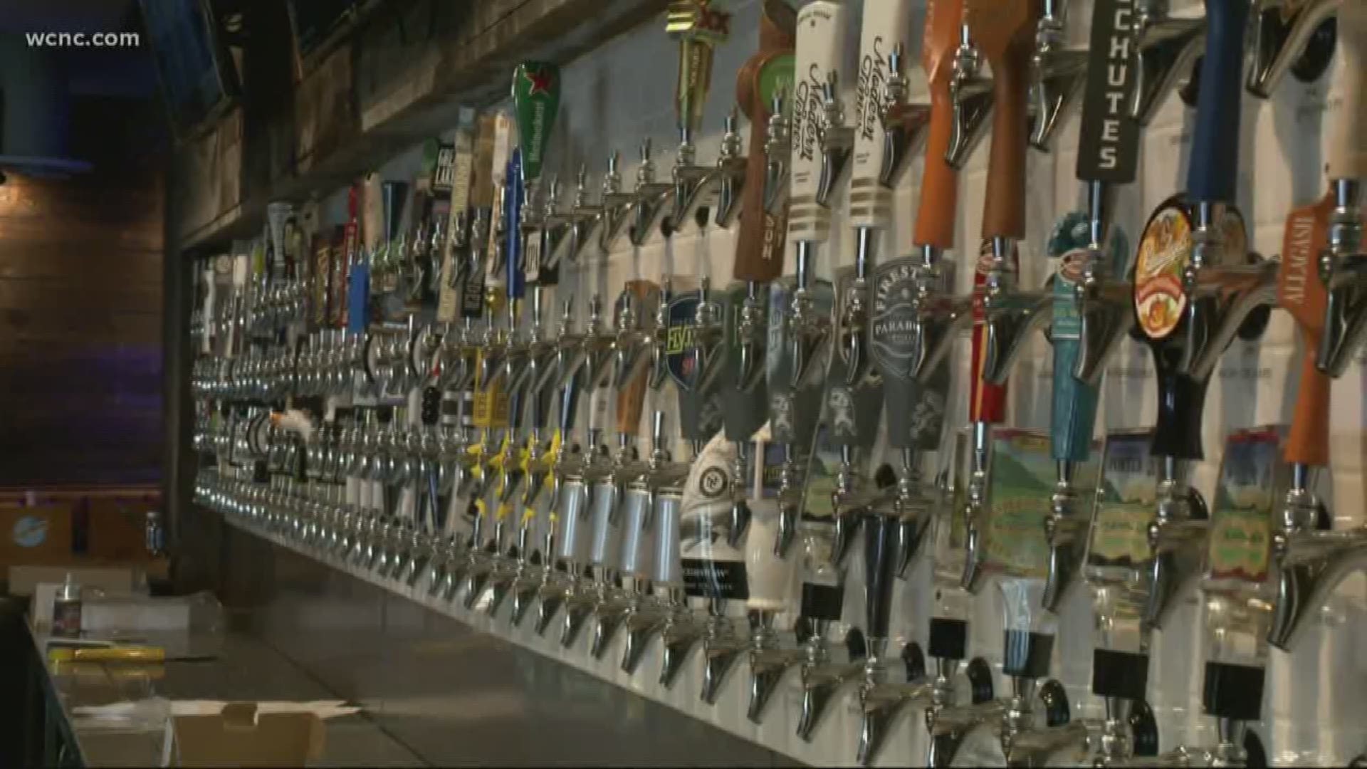 A record 436 taps are at the newly opened Charlotte Beer Garden.
