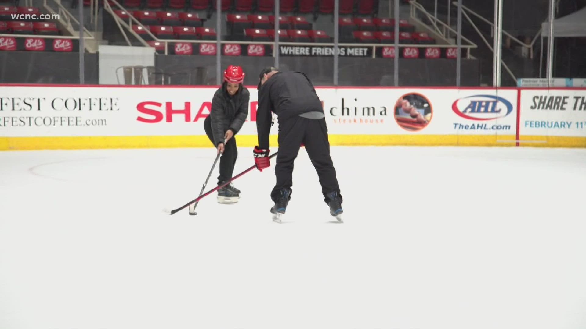The US men's hockey team looks to kick off a gold medal run.