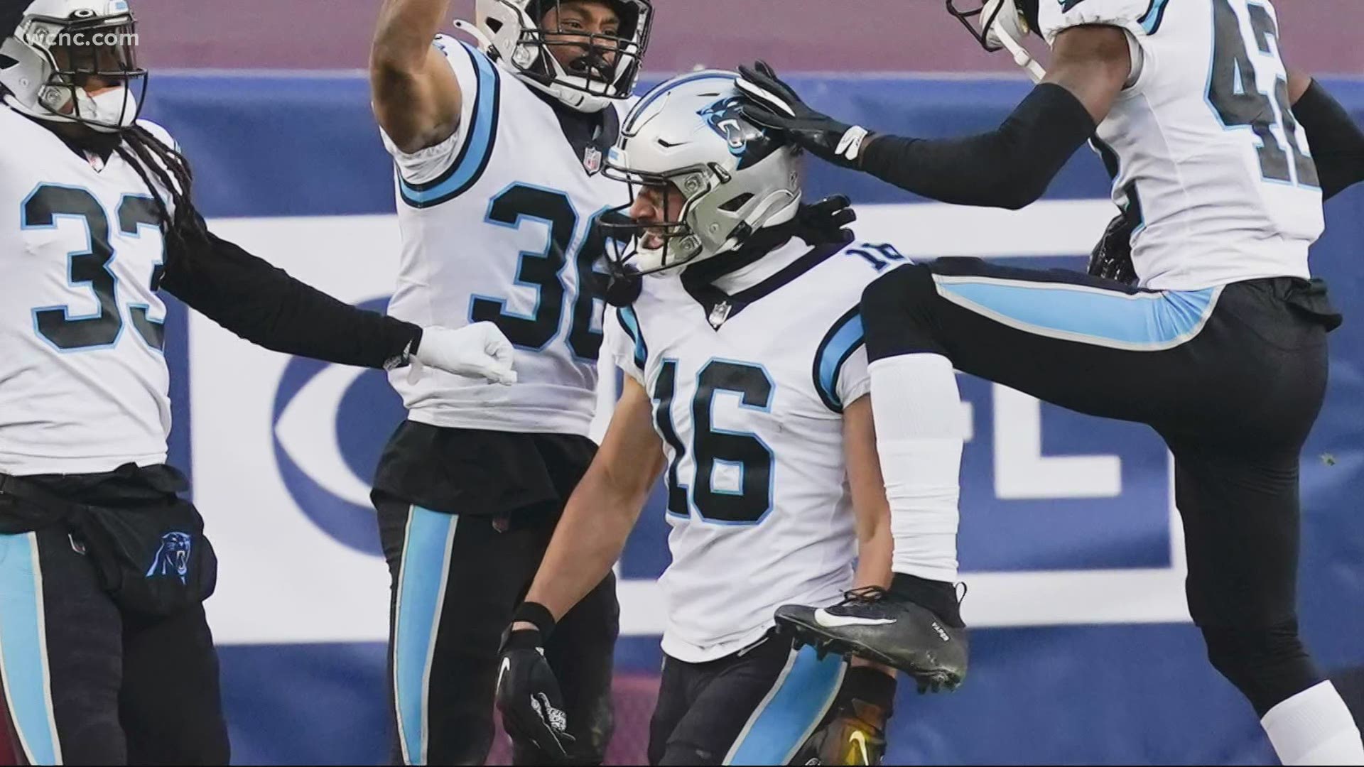 Former Panther and WCNC Charlotte's Eugene Robinson joins Nick Carboni to look at the Panthers' win over Washington Sunday.