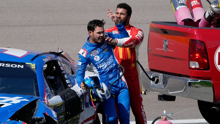 NASCAR suspends Bubba Wallace one race after Las Vegas incident