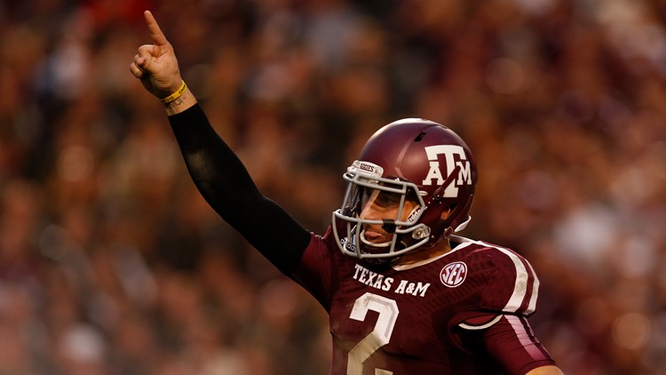 johnny manziel texas a&m jersey