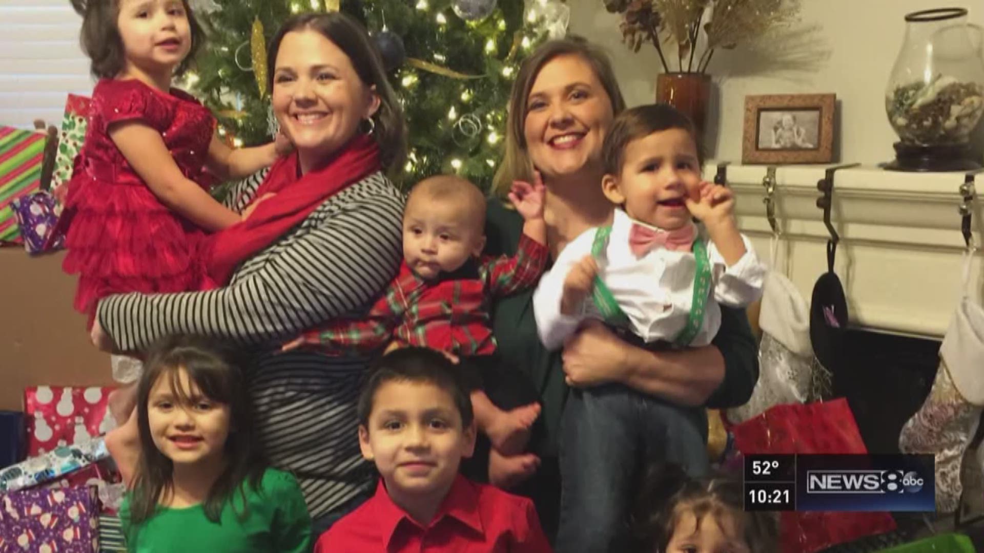 Six kids, two moms and a brand new family