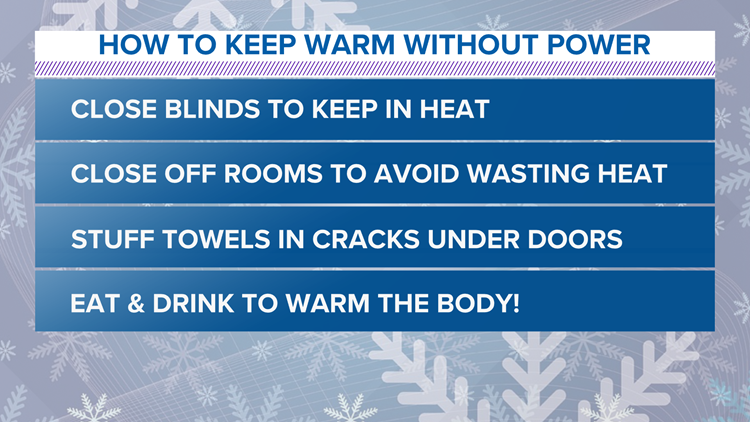 Texas power outages: How to stay warm in extreme cold | wusa9.com