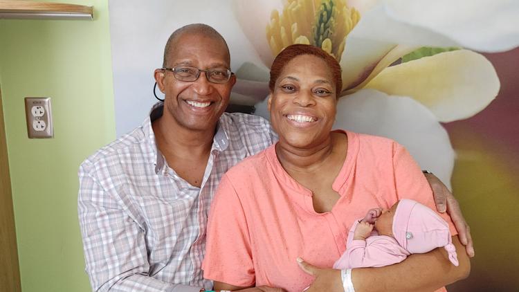 She was 50, he was 61! Now the first-time parents are celebrating their miracle baby's first birthday!