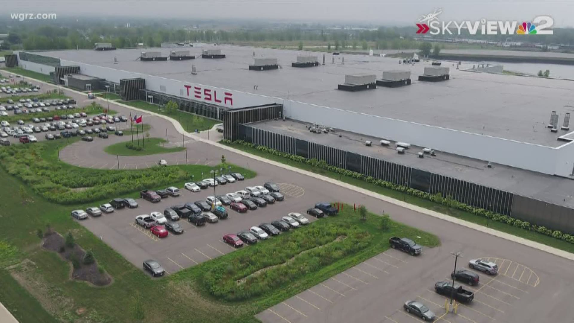 Tesla is suspending production in Buffalo
