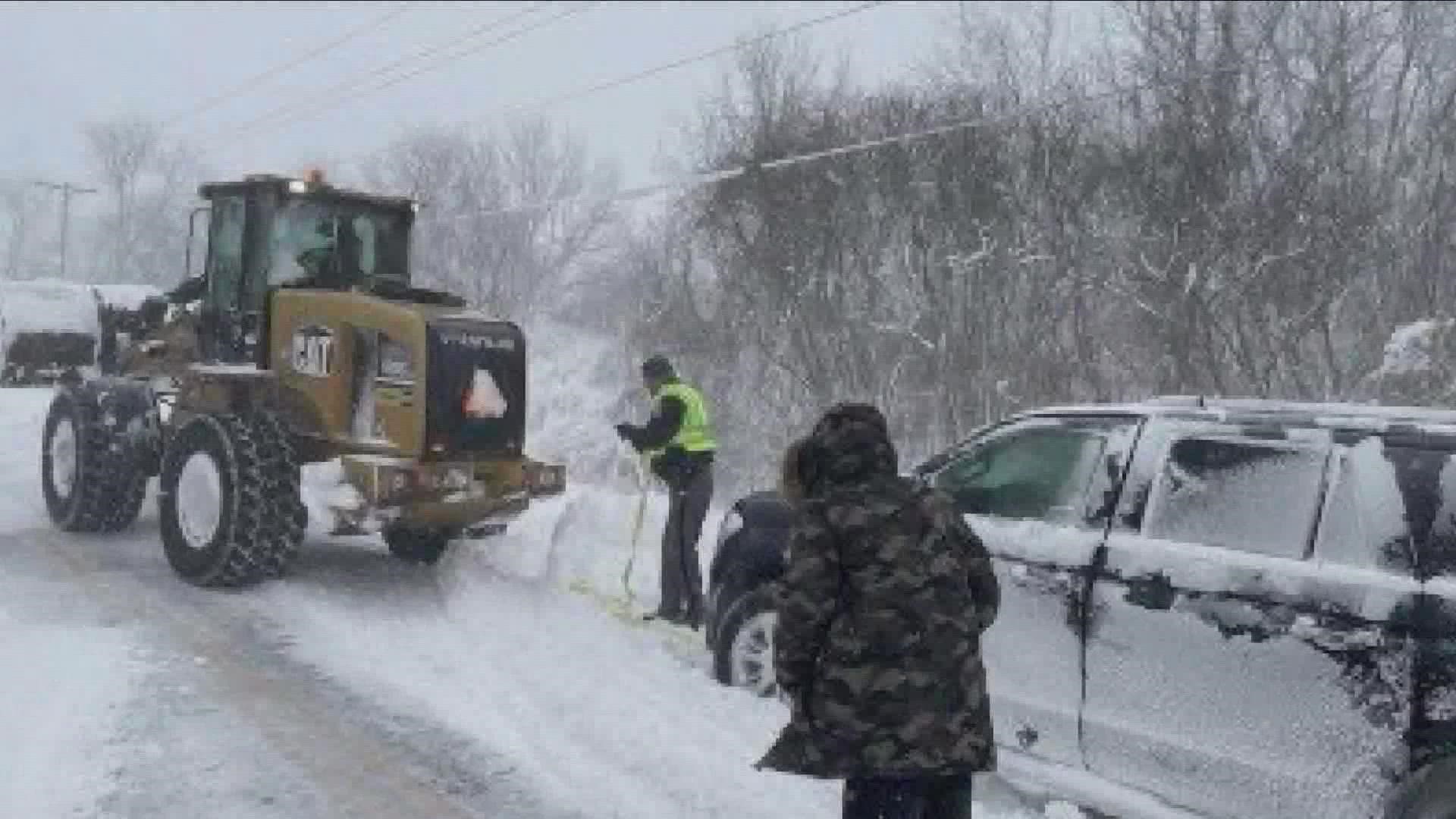 Winter storm continues to pummel Western New York