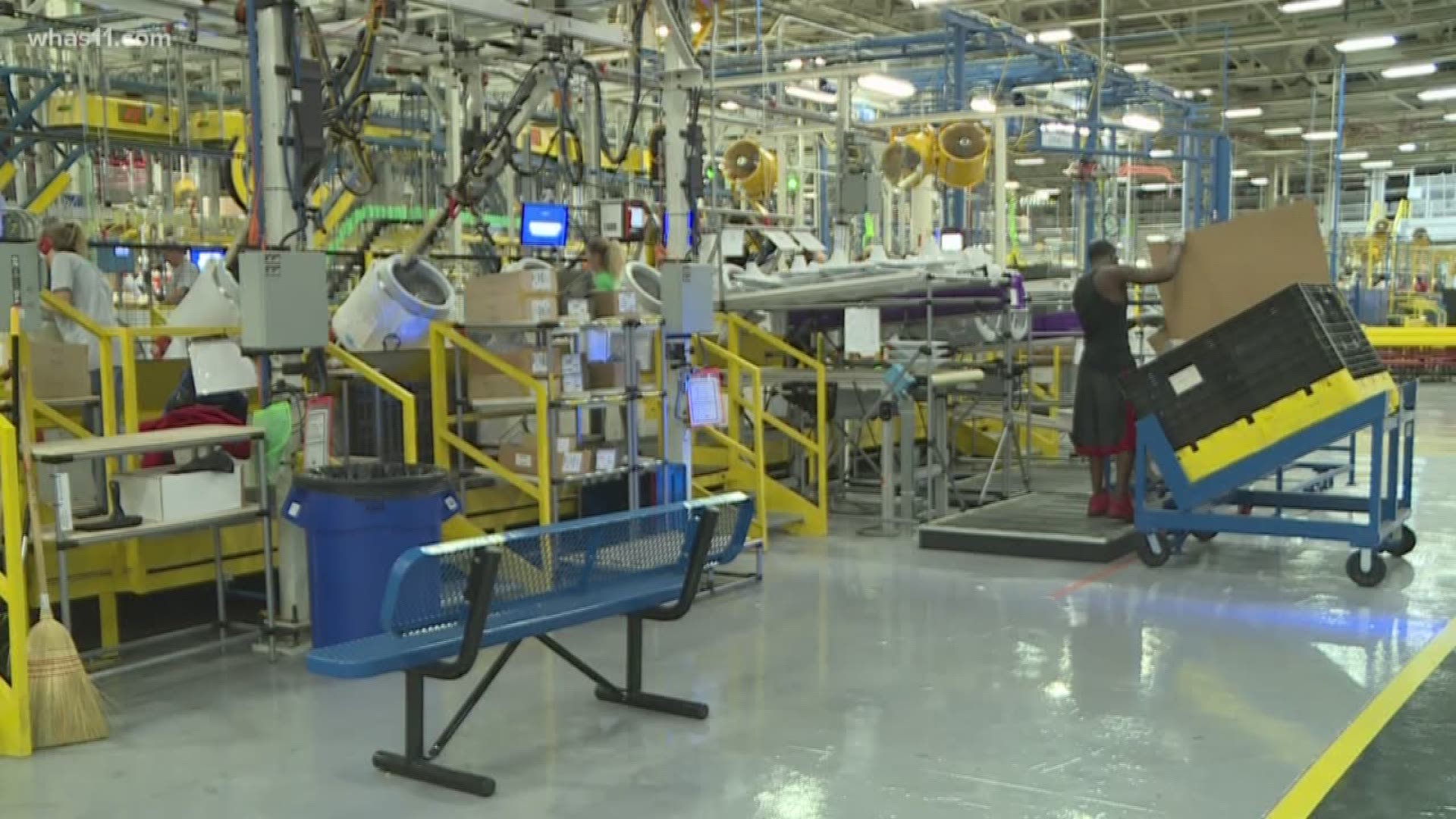 Dozens of GE workers in Louisville will have to find new jobs within GE Appliances or elsewhere as the company restructures its IT department.