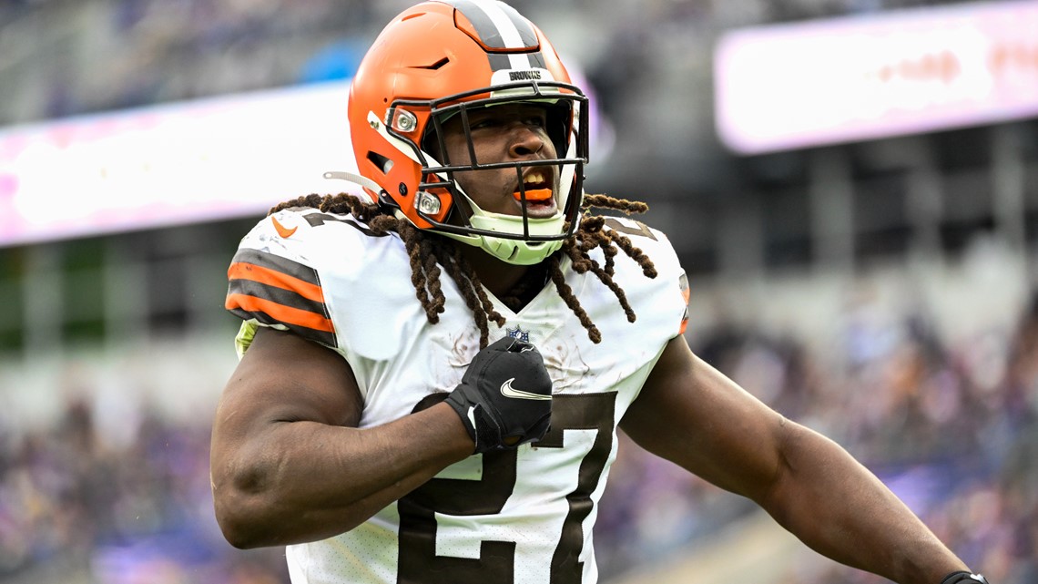 Report: Washington Commanders interested in former Cleveland Browns running  back Kareem Hunt