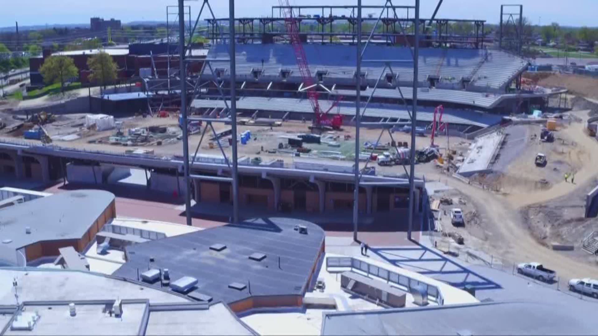 Work Begins on Tom Benson Hall of Fame Stadium - IUPAT