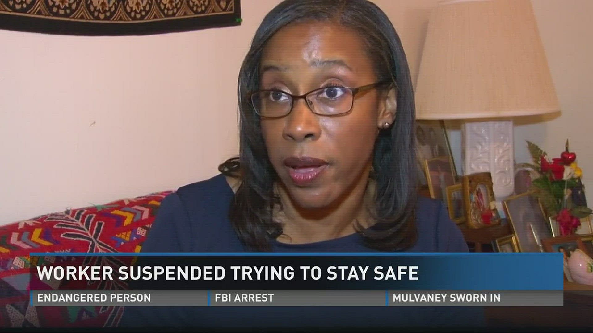 Woman says she was punished for not showing up to work during Hurricane