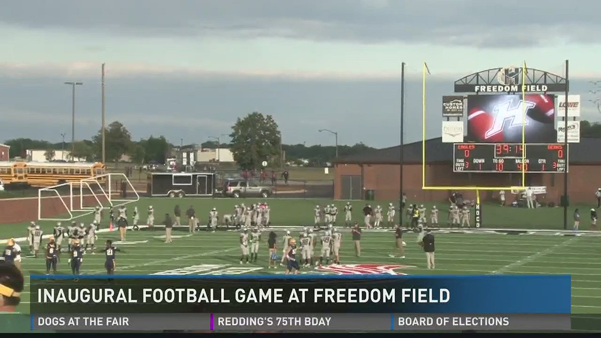 Freedom Field has inaugural football game