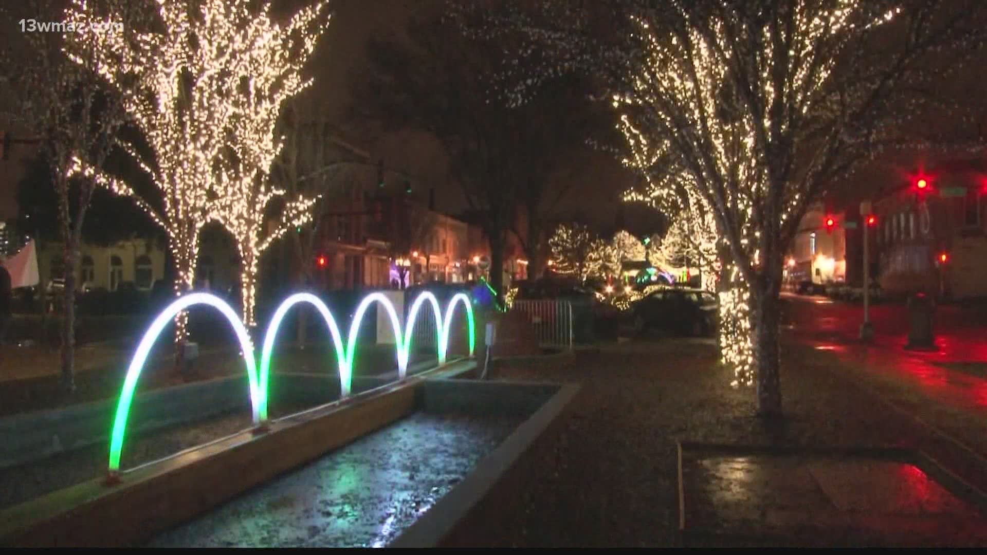 The show this year runs from November 27 to January 3. There will be four music-and-light shows a night starting at 6 p.m. and ending at 10 p.m.