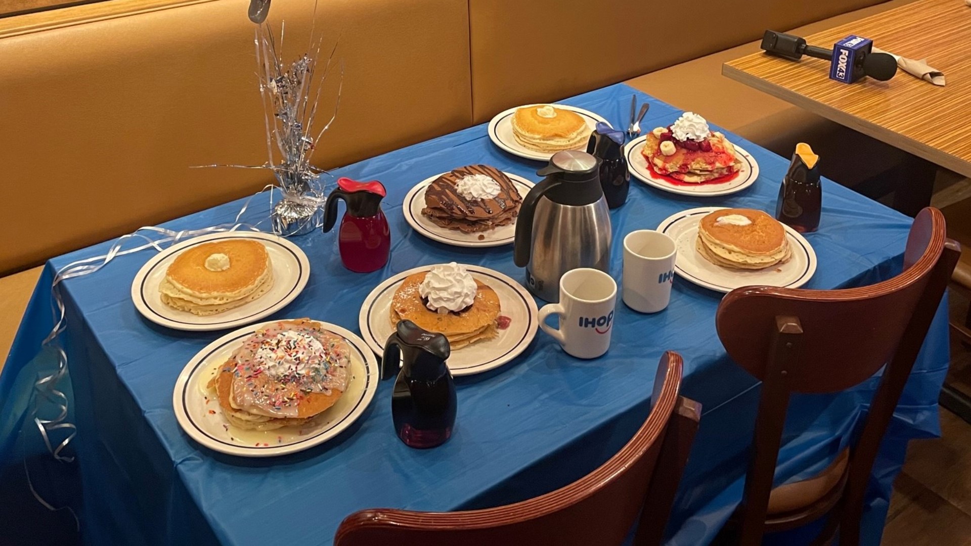 On Feb. 28, guests can head to IHOP for a free stack of buttermilk pancakes.