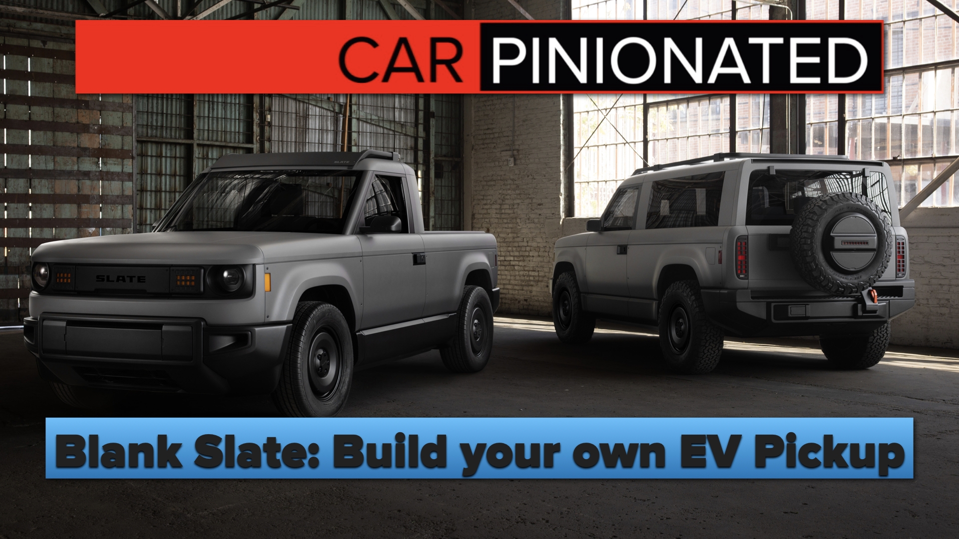 It's a vehicular version of "Choose Your Own Adventure." The Slate EV pickup promises to deliver a custom truck at a budget price.