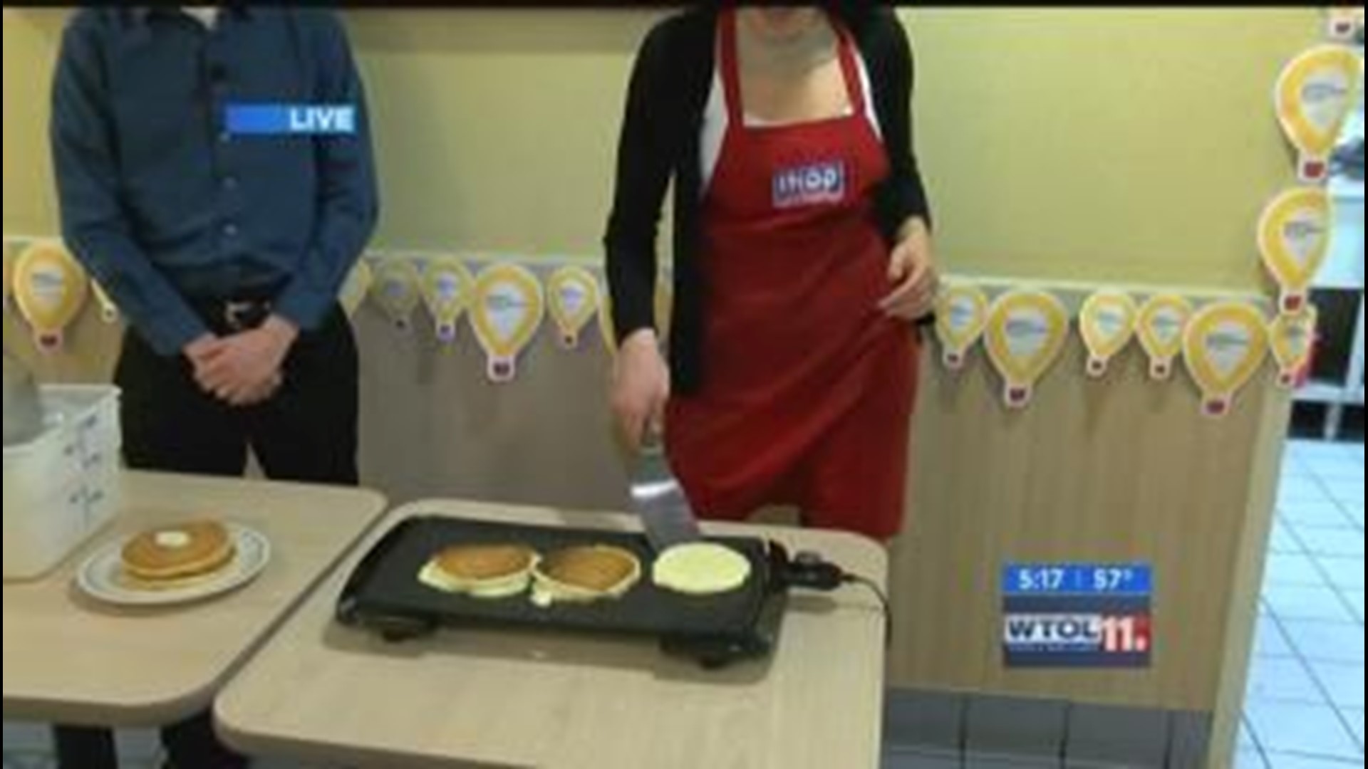 IHOP gives free stack of pancakes all day for a good cause