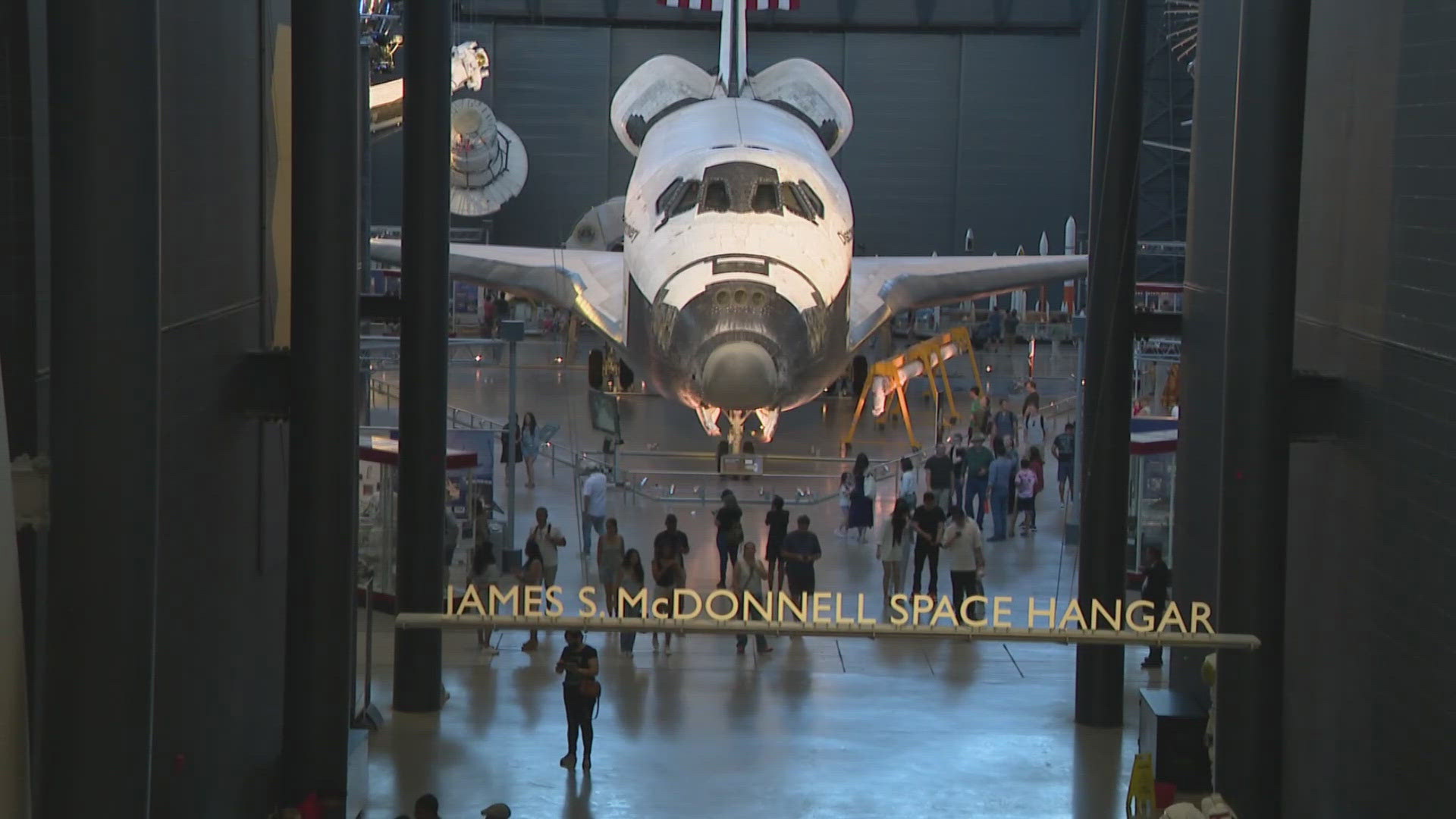Space Shuttle Discovery has called Udvar-Hazy home since 2012. 