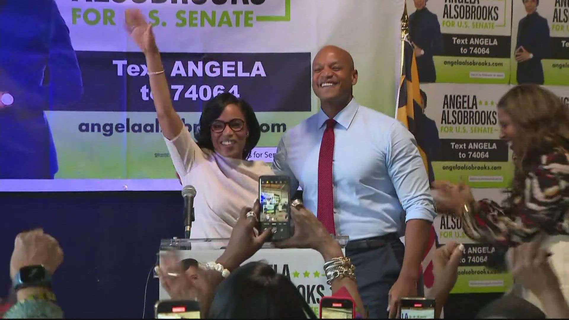 Angela Alsobrooks adding to her long list of endorsements. And this is a big one. Maryland Governor Wes Moore.